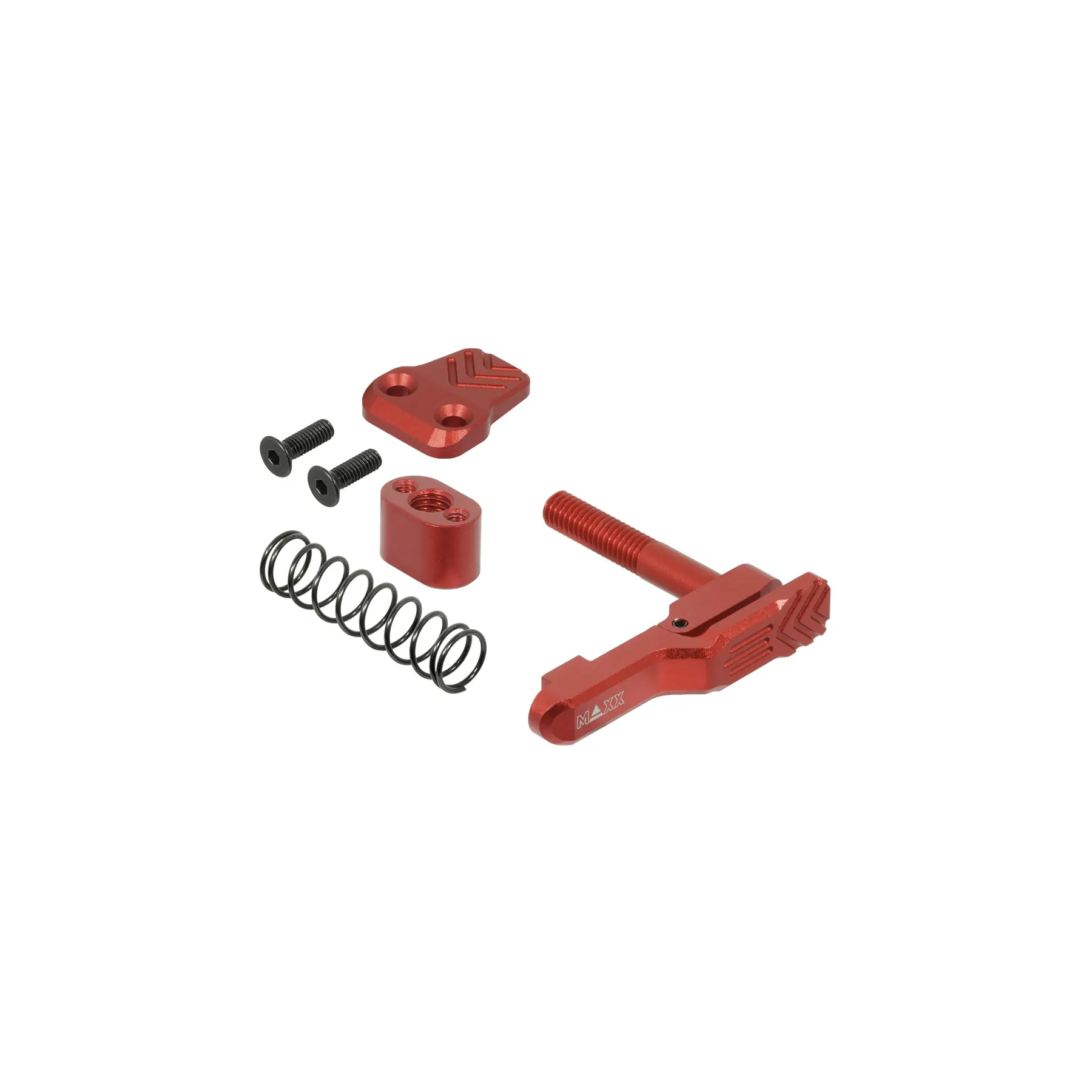 Maxx CNC Advanced Mag Release Style A für MTW, Red Maxx CNC Advanced Mag Release Style A für MTW, Red