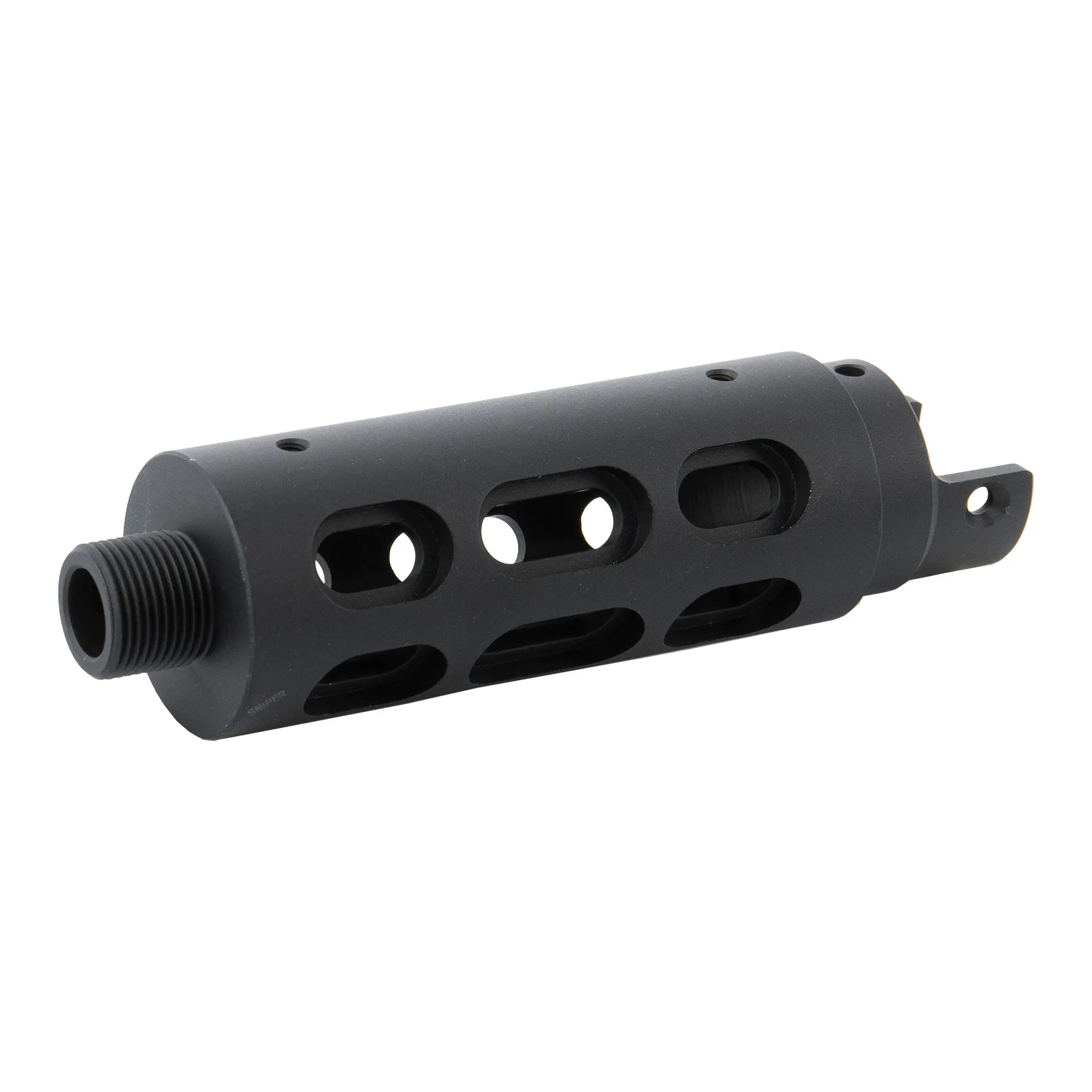 AAP-01 CNC outer barrel Type A, black AAP-01 CNC outer barrel Type A, black