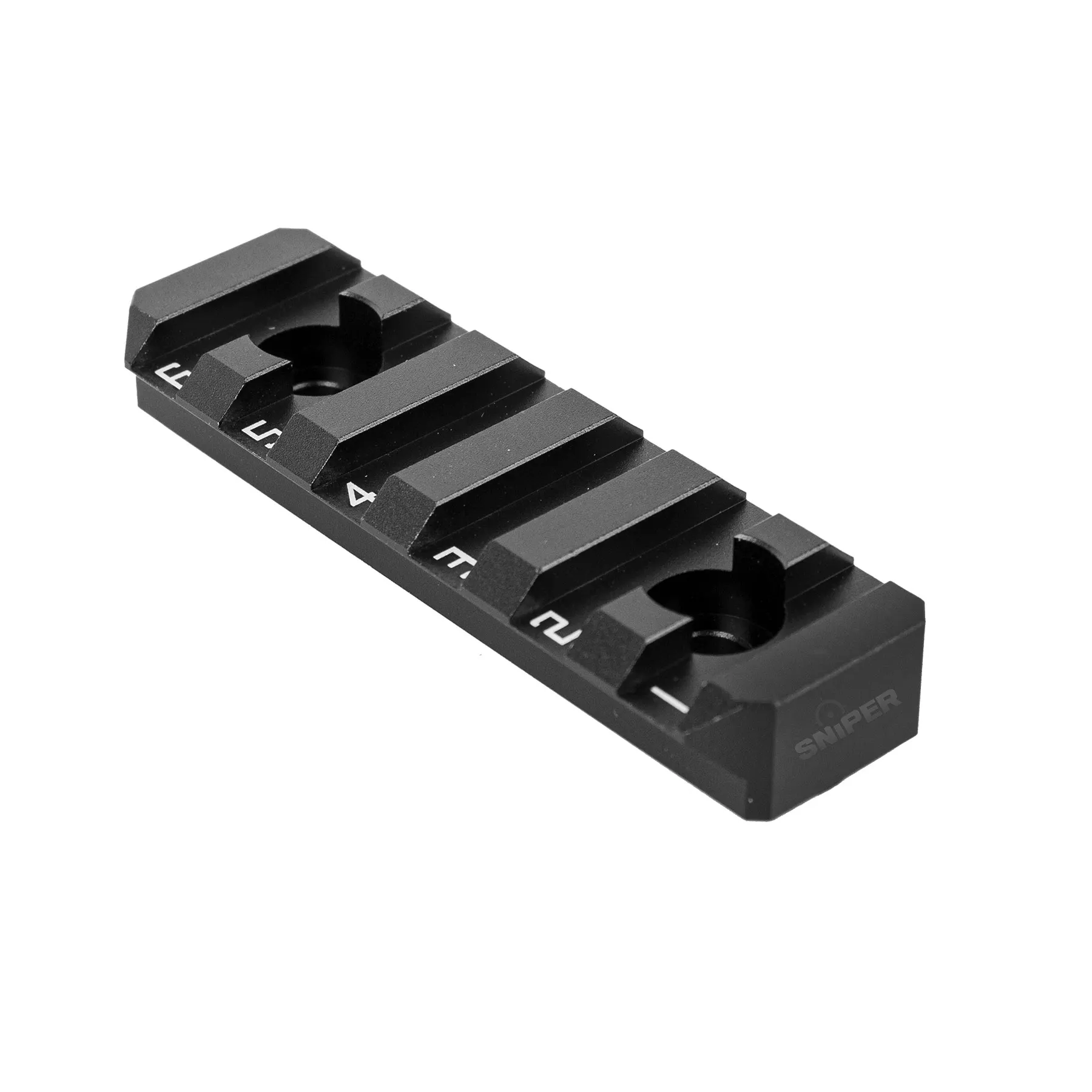 Keymod Rail 6 Slots, Black