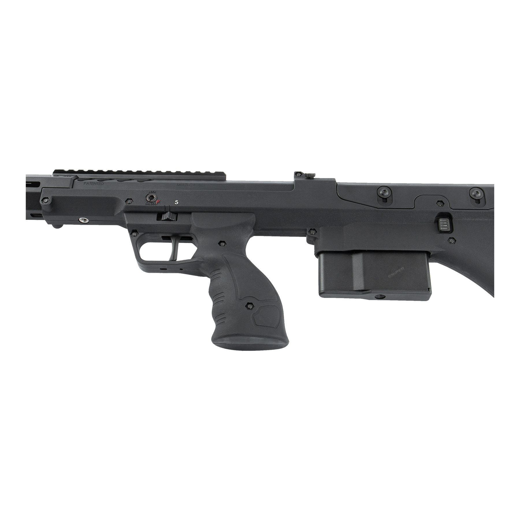 Silverback SRS A2/M2 16" pull-bolt Scharfschützengewehr, Black