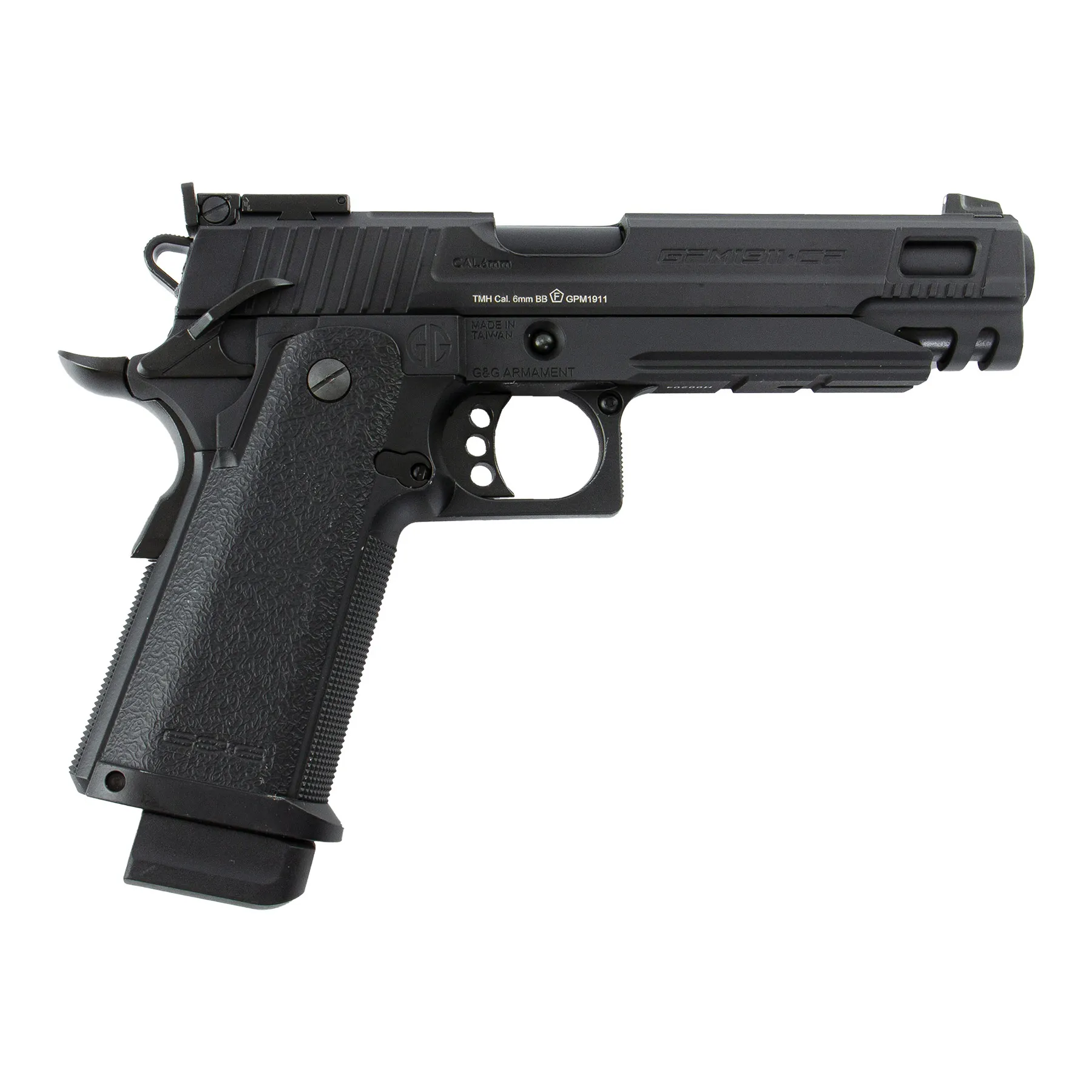 G&G GPM1911 CP MS Full Metal GBB, Black