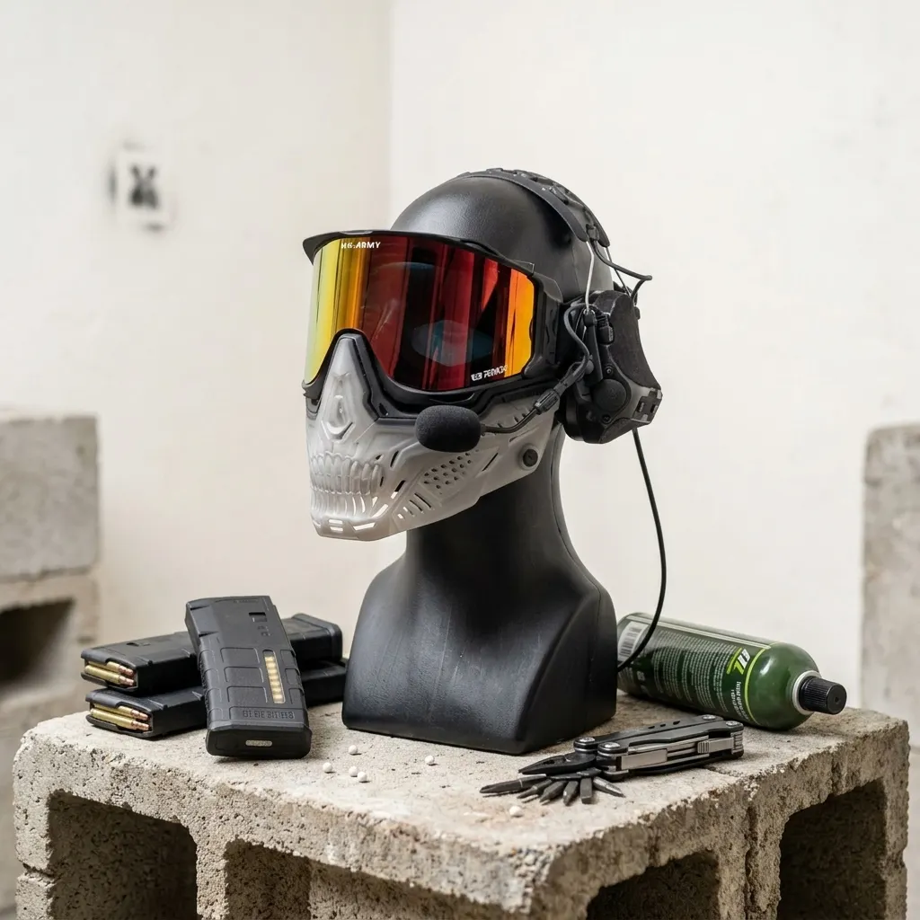 RMX GHOST Edition Goggle System, smoke fire #2