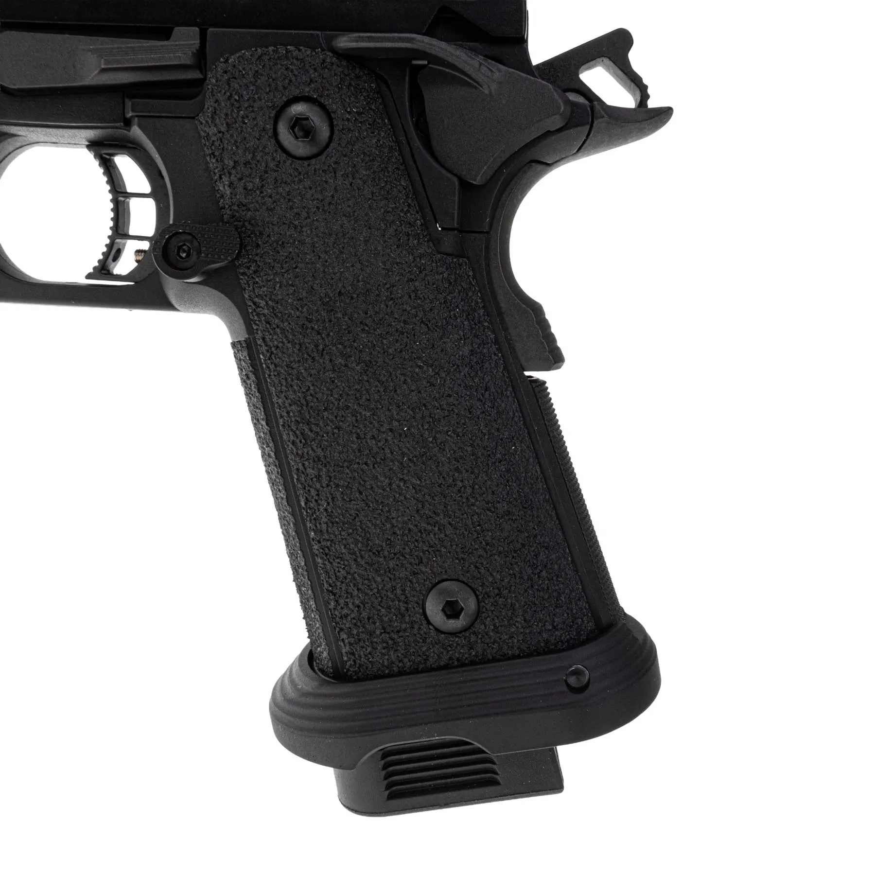 Lancer Tactical Heracles RMR Hi-Capa GBB Softairpistole, Black