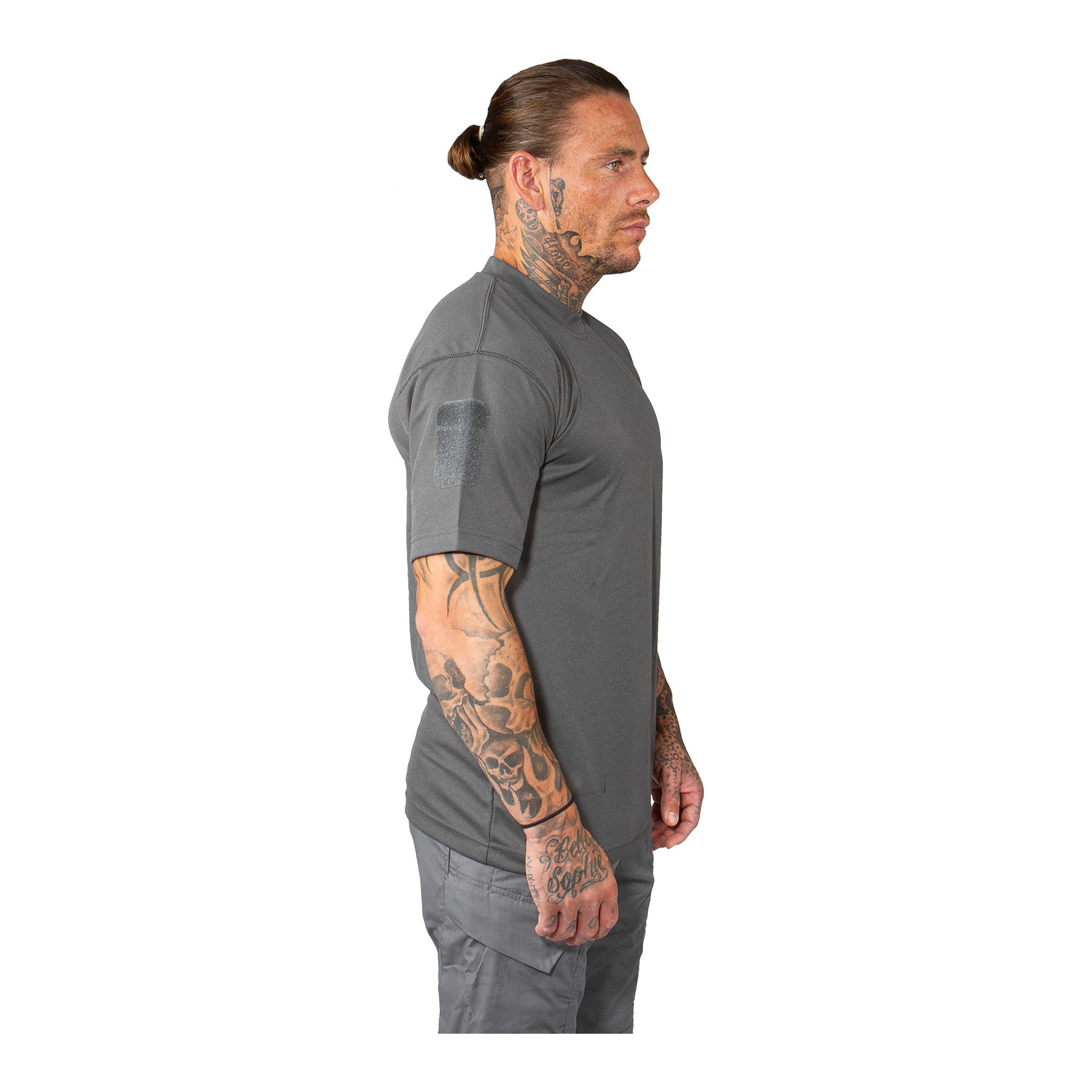 Tactical T-Shirt Quick Dry, Wolf Grey Gr. L