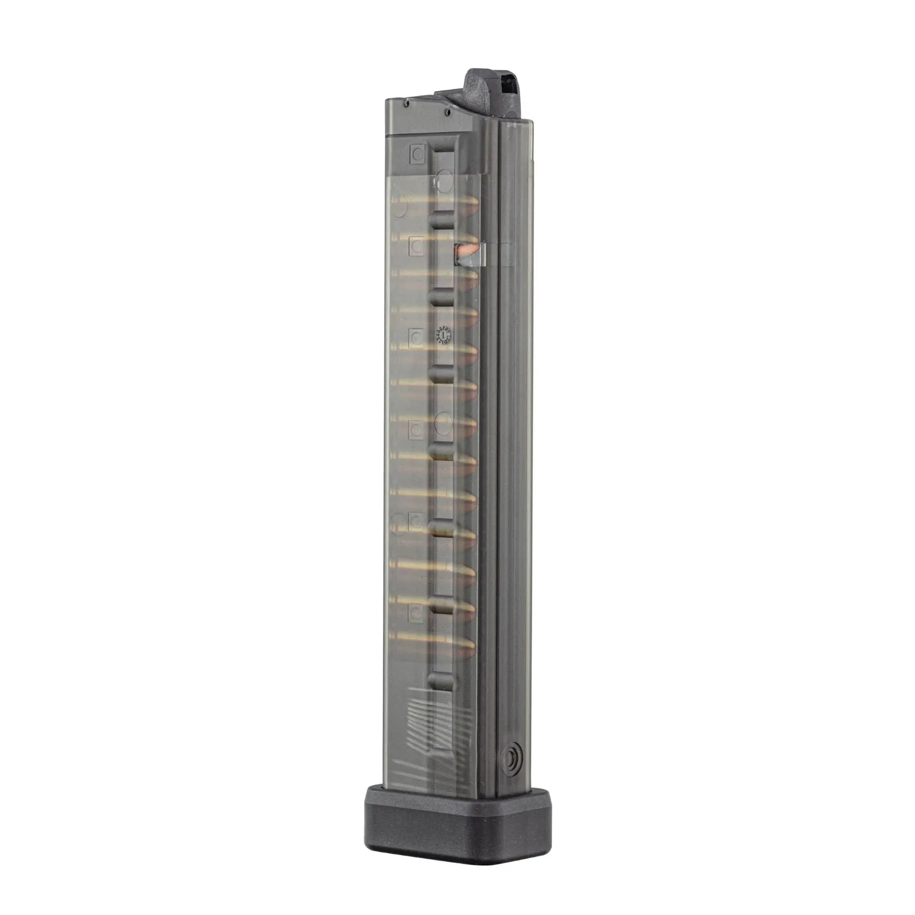 Maruyama SCW-9 Pro Double Mag Submachine GBB Gun, Black