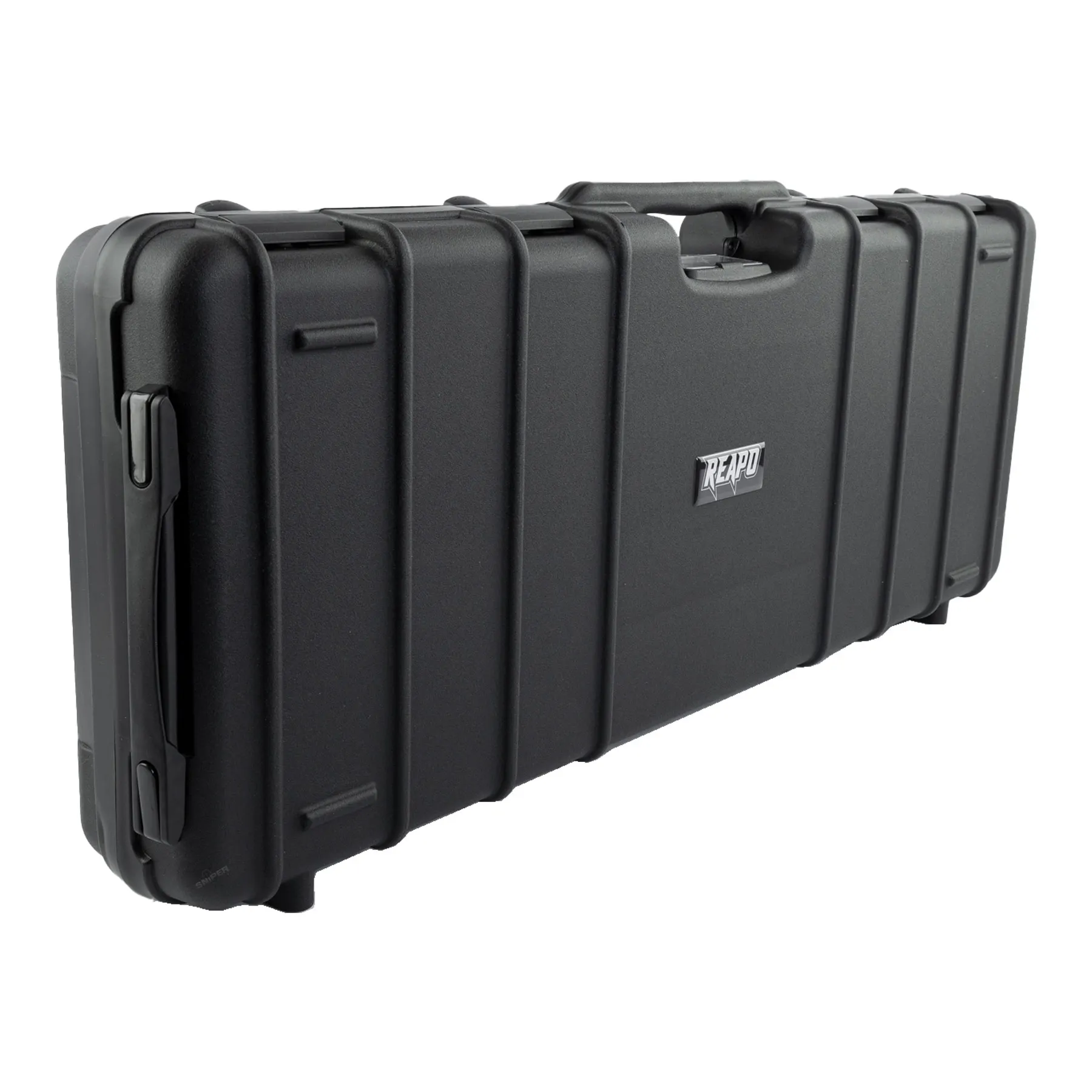 Reapo Waffenkoffer Wave Foam 90cm mit Rollen, Black Kofferset Reapo Waffenkoffer 90 cm, wave foam