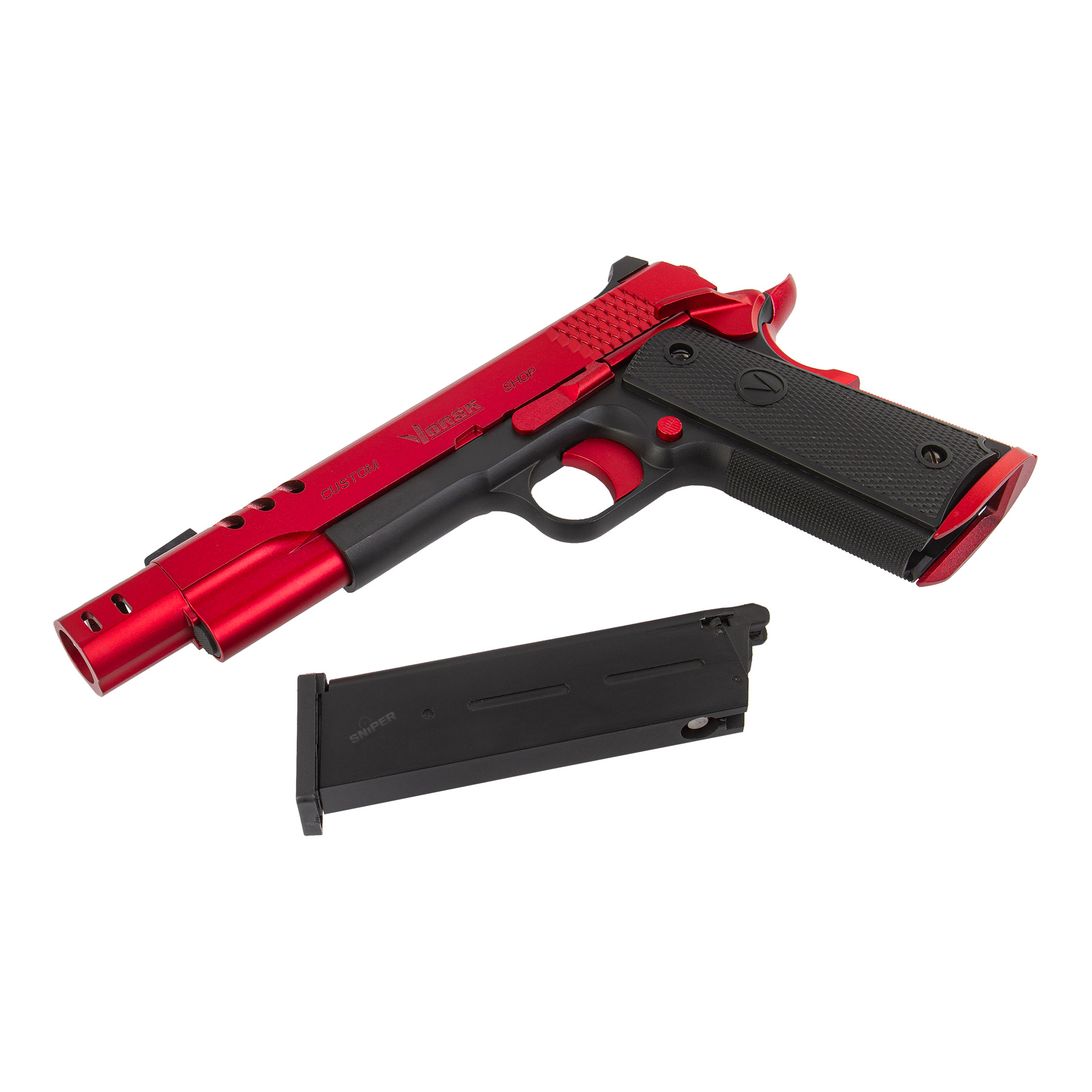 Vorsk CS Defender Pro GBB, Black/Red