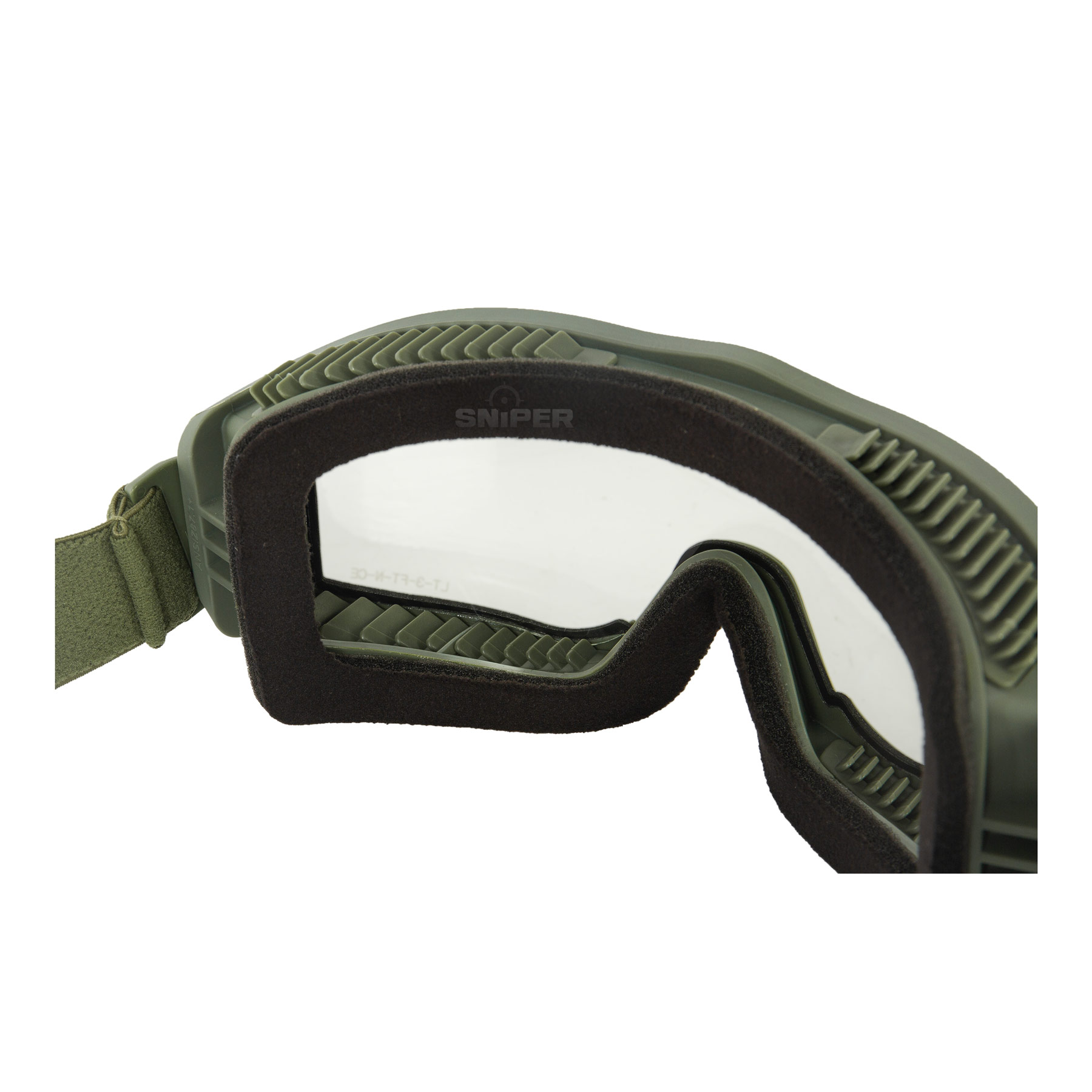 Aero Thermal Series Mask, Olive/Clear