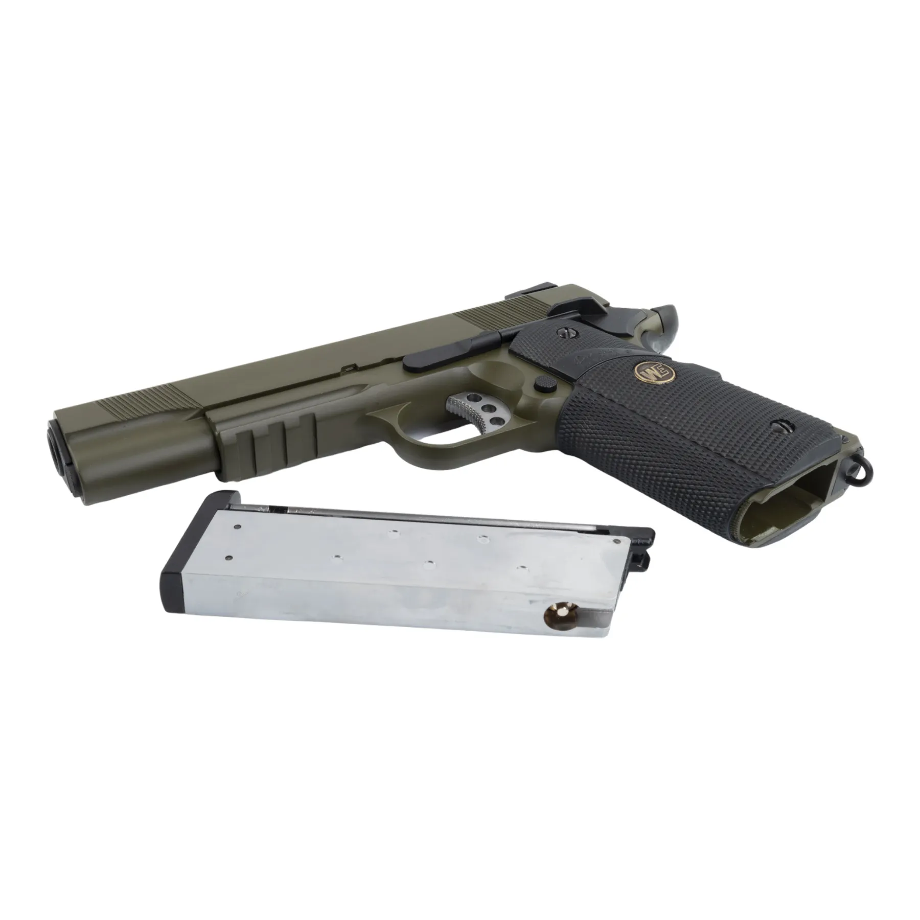 WE MEU Pistole Rail Version, Olive
