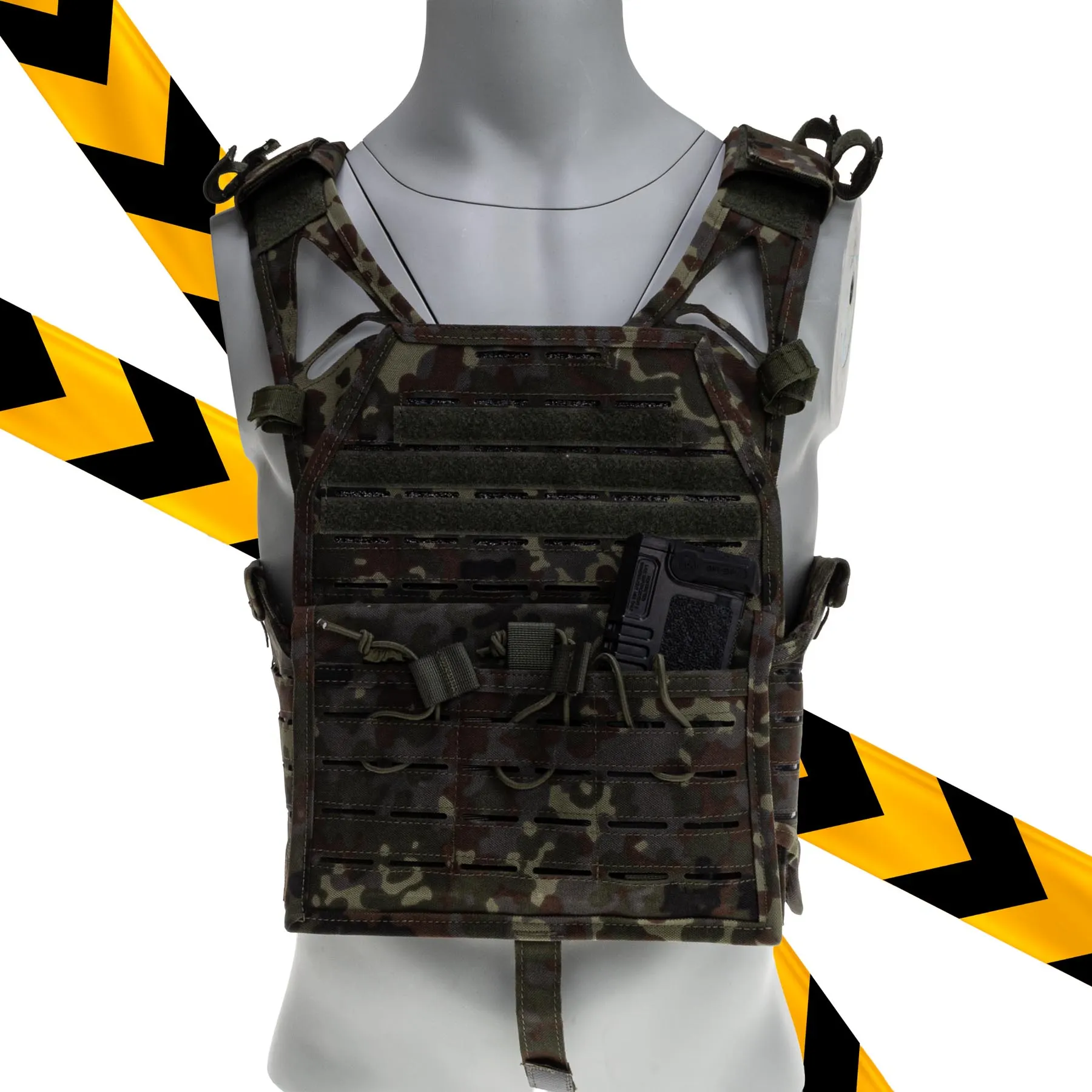 B-Ware Reaper Plattenträger, Flecktarn