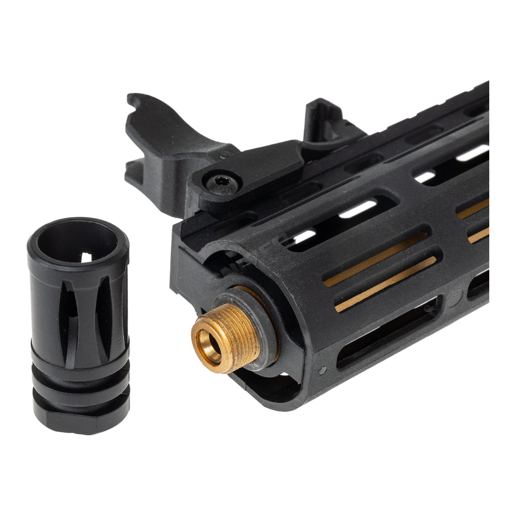 Lancer Archon Gen3 ETU M-Lok 9" M4 (S)AEG, Black/Gold
