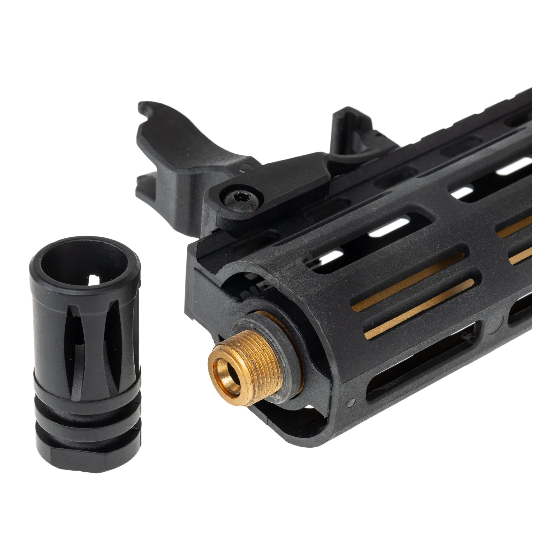 Lancer Archon Gen3 ETU M-Lok 9" M4 (S)AEG, Black/Gold Lancer Archon Gen3 ETU M-Lok 9" M4 (S)AEG, Black/Gold