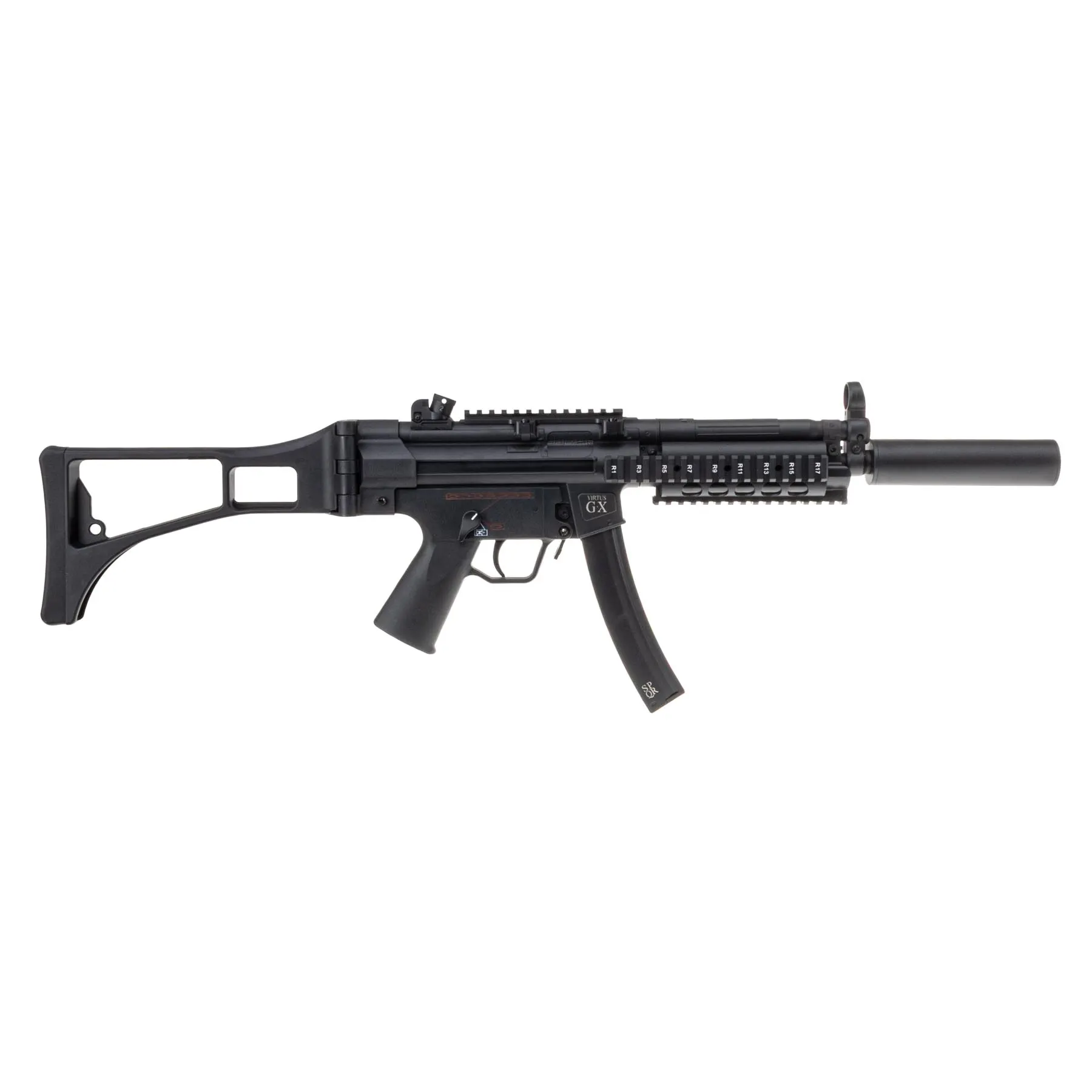 SAC Custom Virtus G-X (S)AEG, Black 