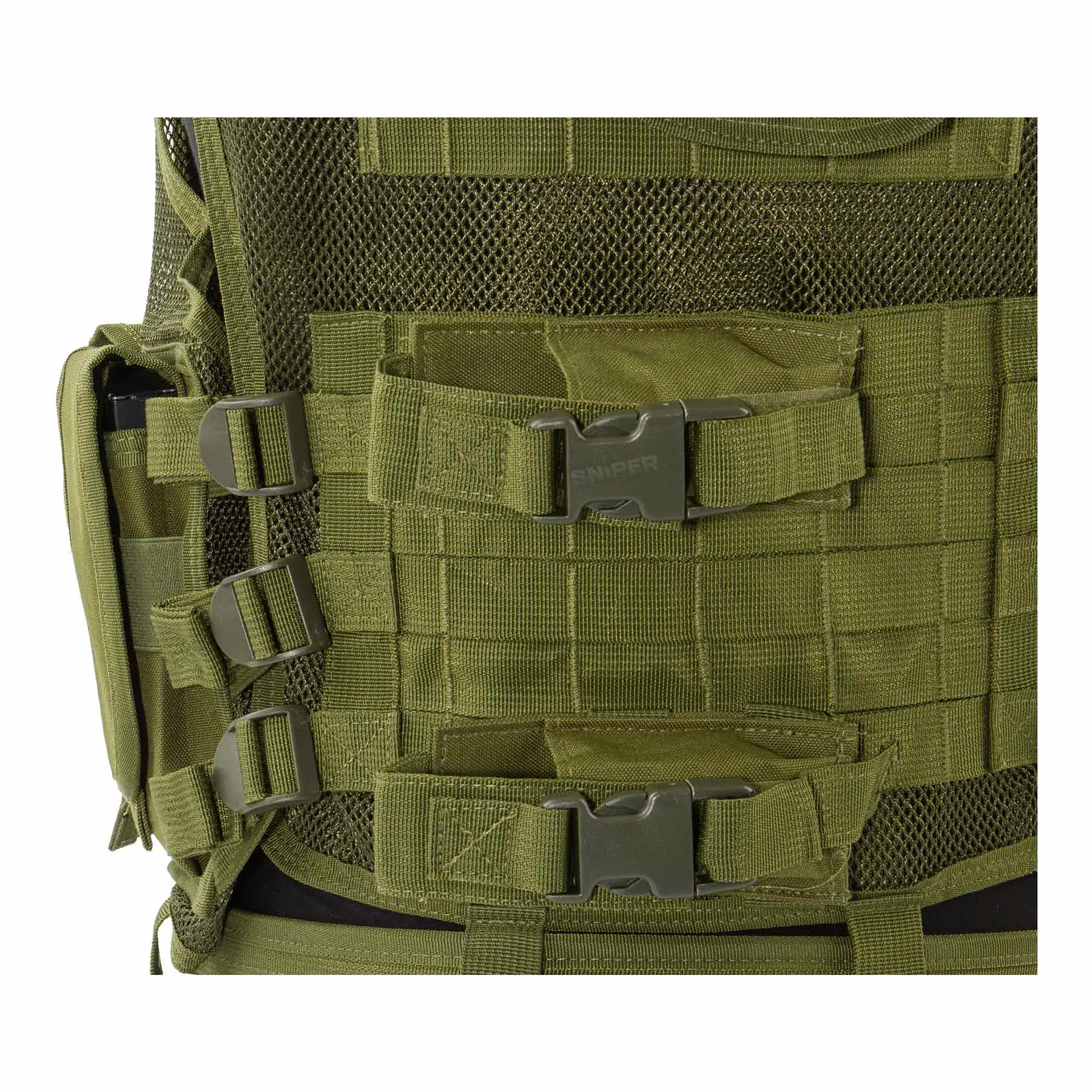Tactical Mesh Vest, OD