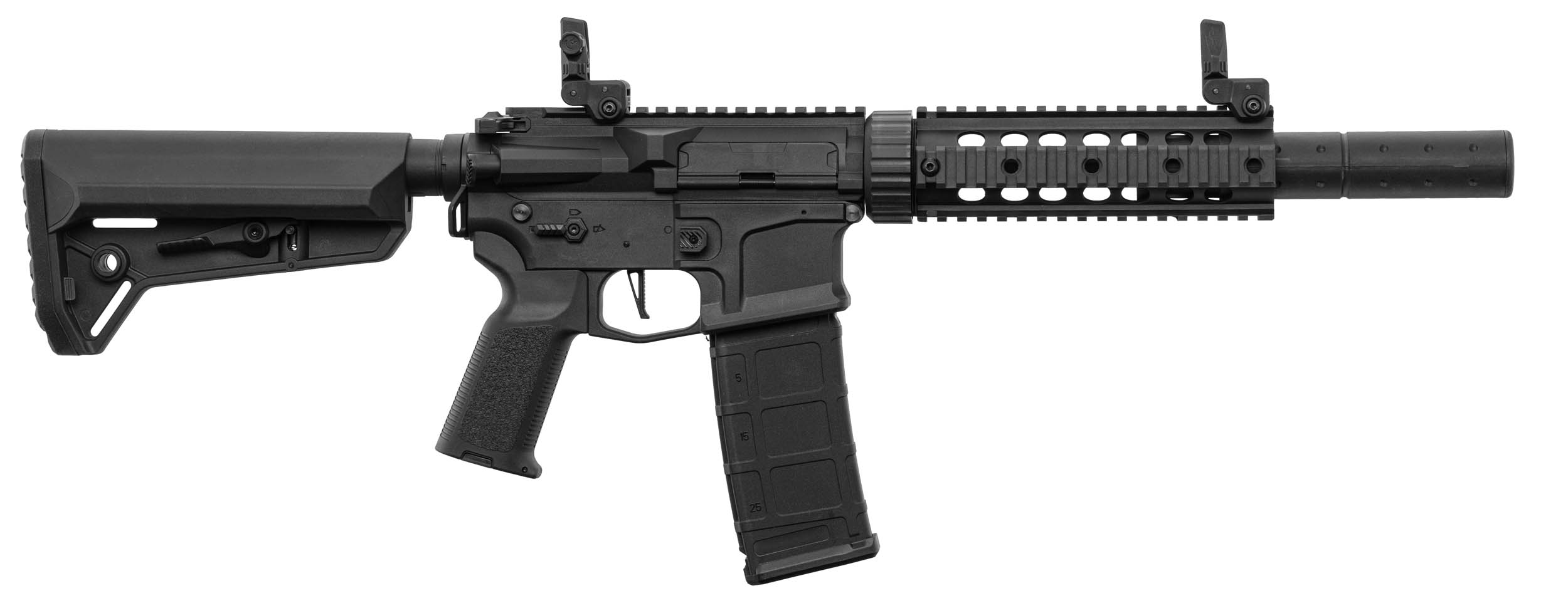 Lancer M4 SD NSR w/ Nebula ETU (S)AEG, Black