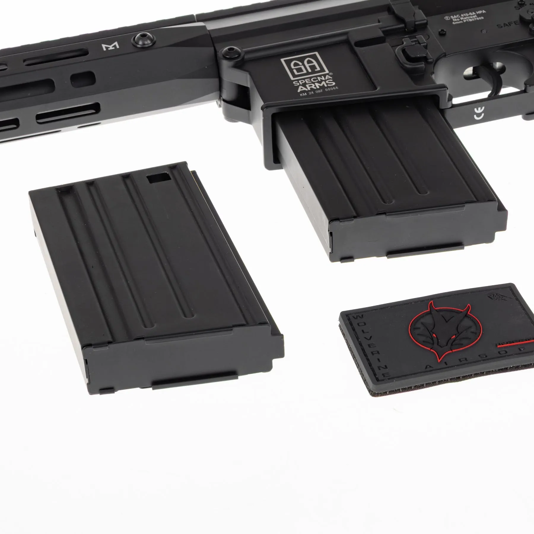 HPA Deal #1 - SAC x Wolverine SA-E35 DMR Rifle HPA, Black HPA Deal #2 - SAC x Wolverine SA-E35 DMR Rifle HPA, Black