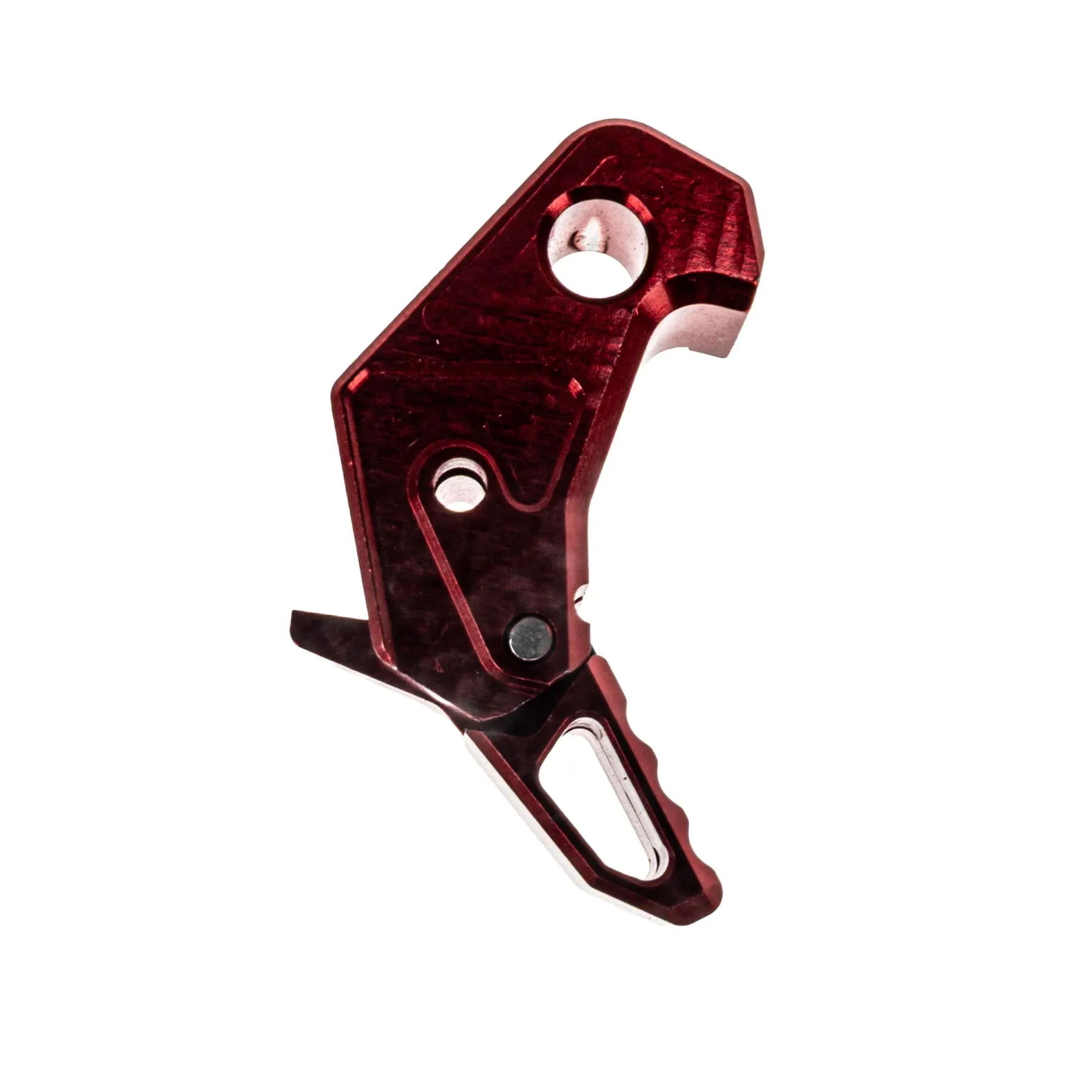 CNC Aluminum Adjustable Trigger for AAP Style S, Red