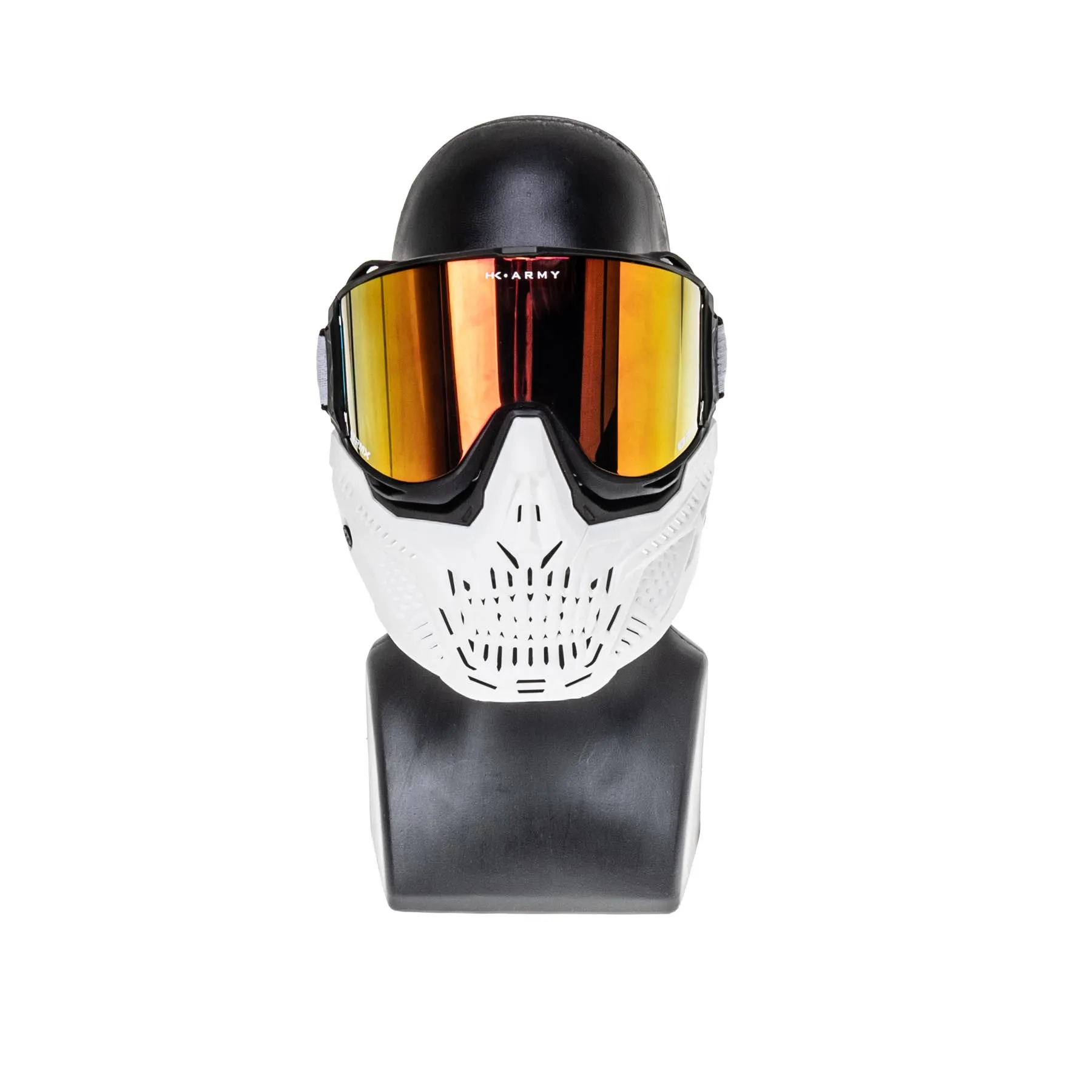 RMX GHOST Edition Goggle System, white fire #1