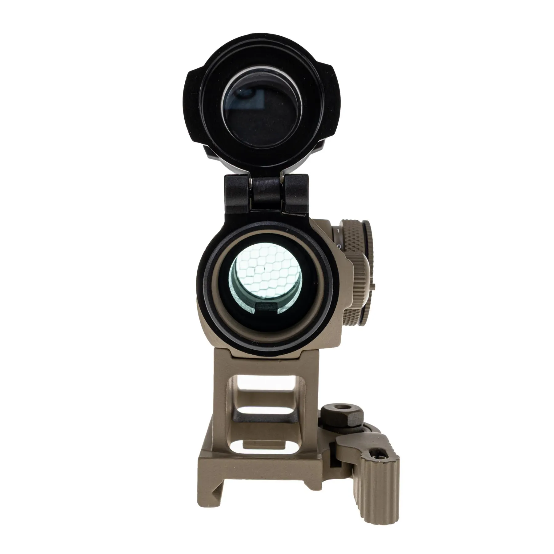 TR02 Red Dot with Killflash, QD Riser Mount, Tan