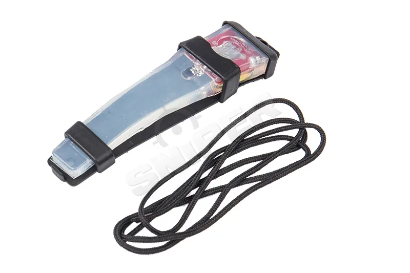 Velcro Safty Lite, Black, White Light