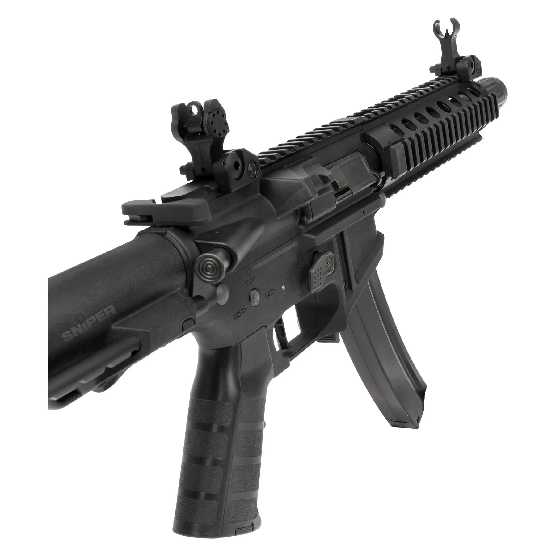 PDW SBR Long, < 0,5 J, Black
