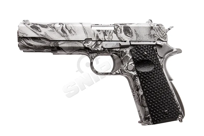 MX0100 Double Barrel RE Pistol, GBB