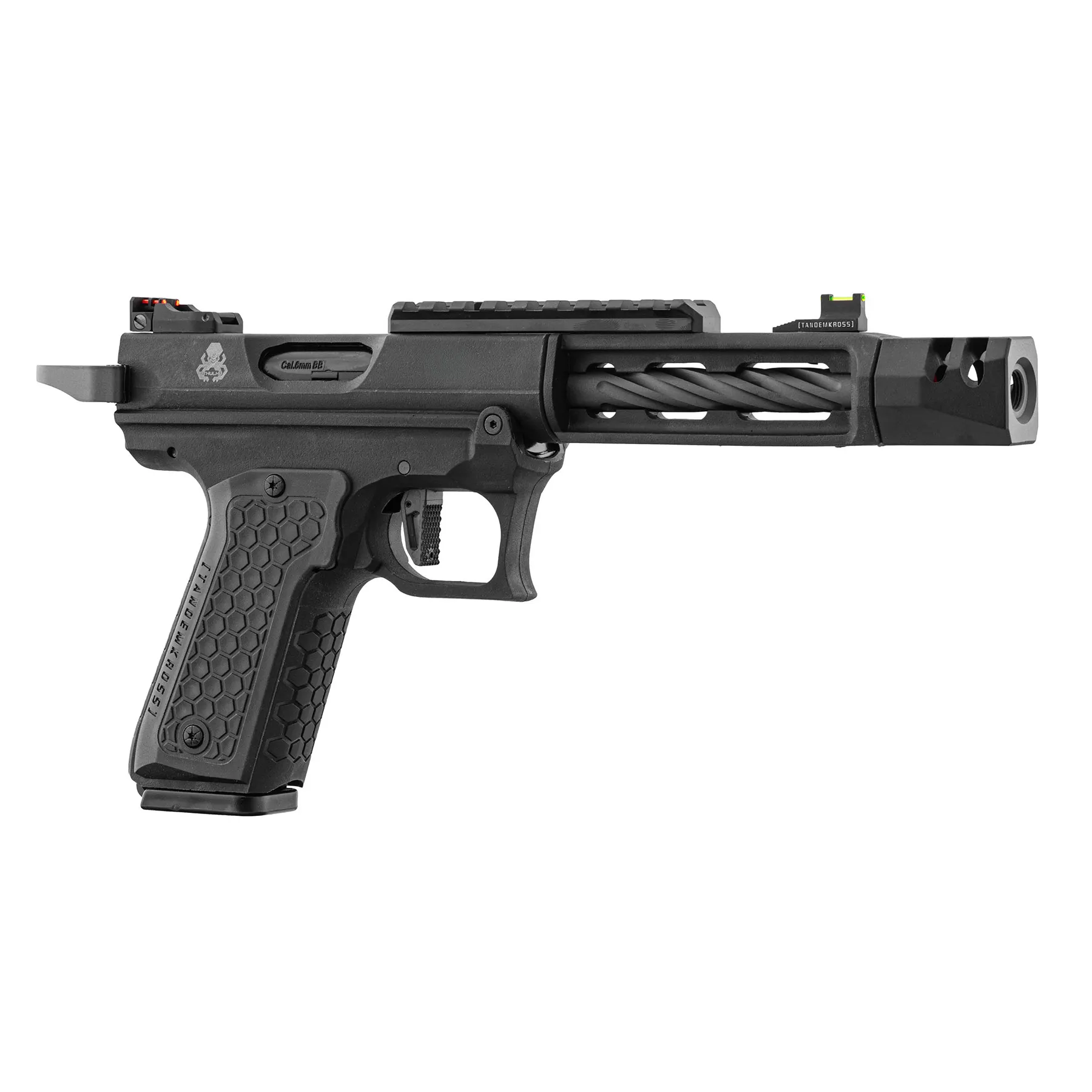 Lancer Tandemkross Cthulhu GBB Softair Pistole, Black