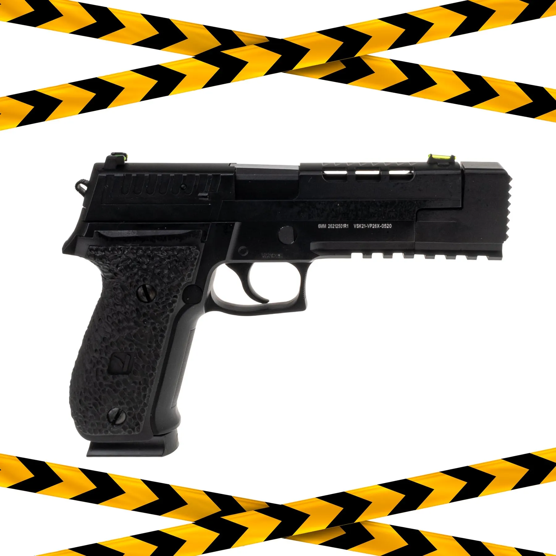 B-Ware Vorsk VP-26X Softair Pistole GBB, Black