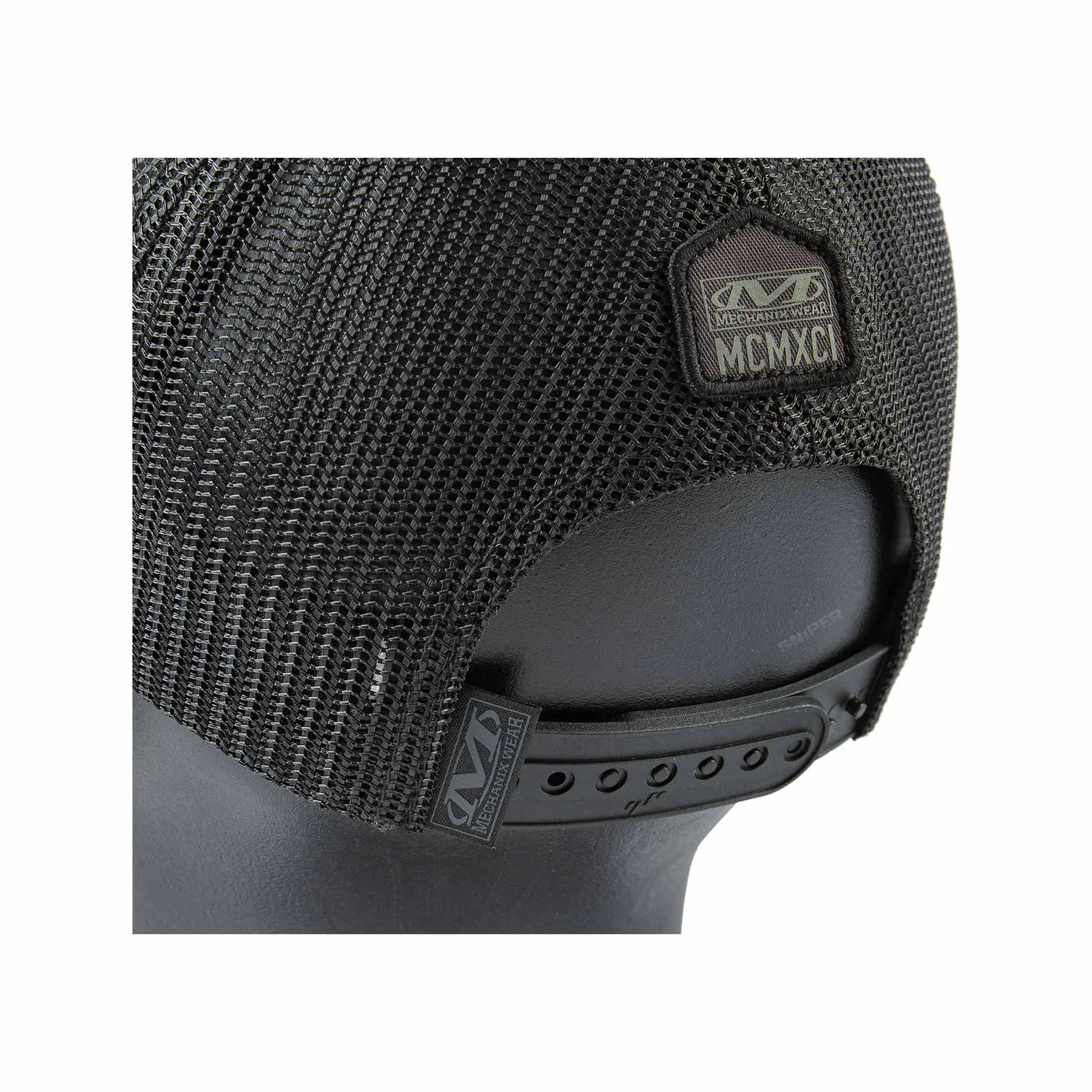 United WE Work Snapback Hat, Multicam Black