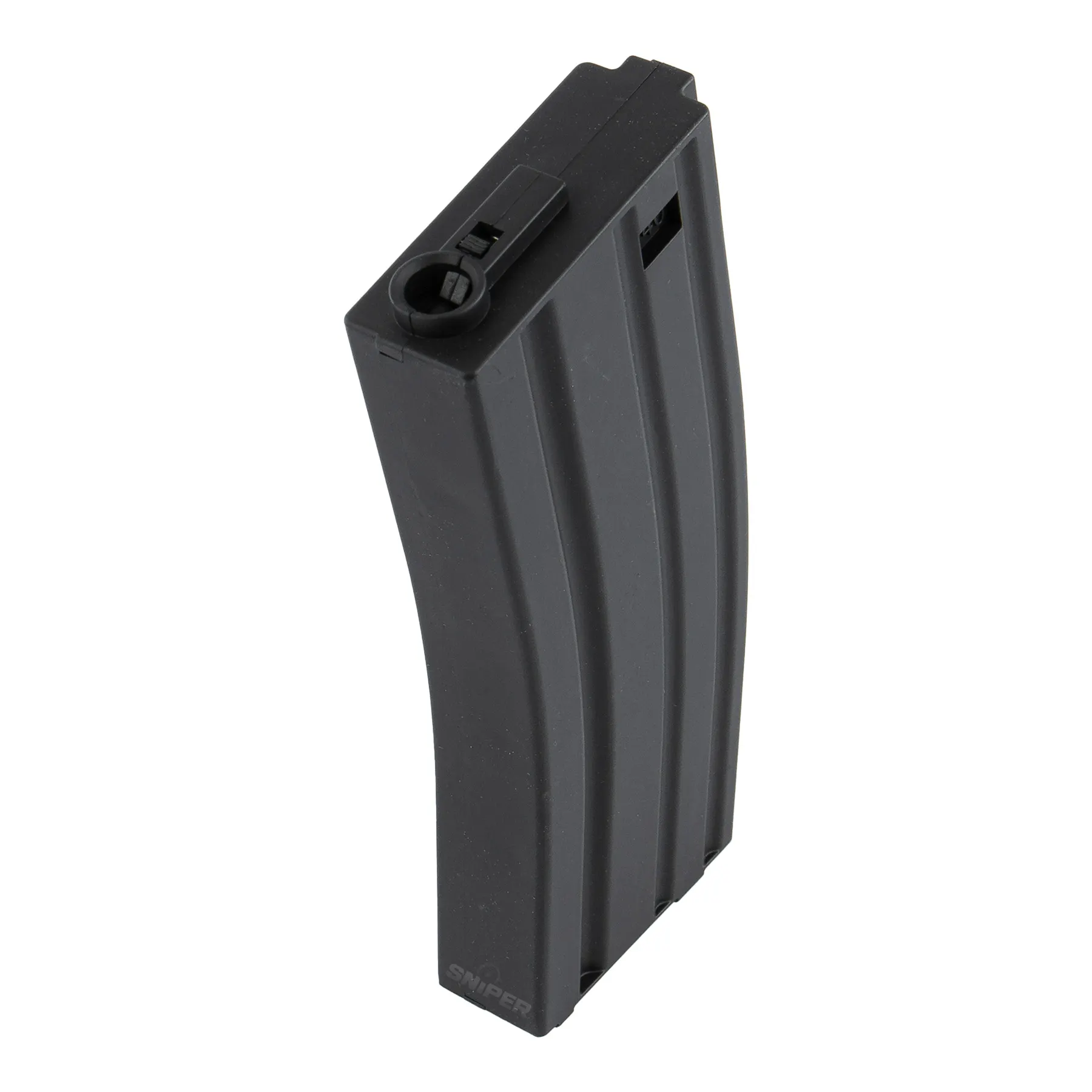 M4 Magazin Midcap Polymer, 120rds, Black