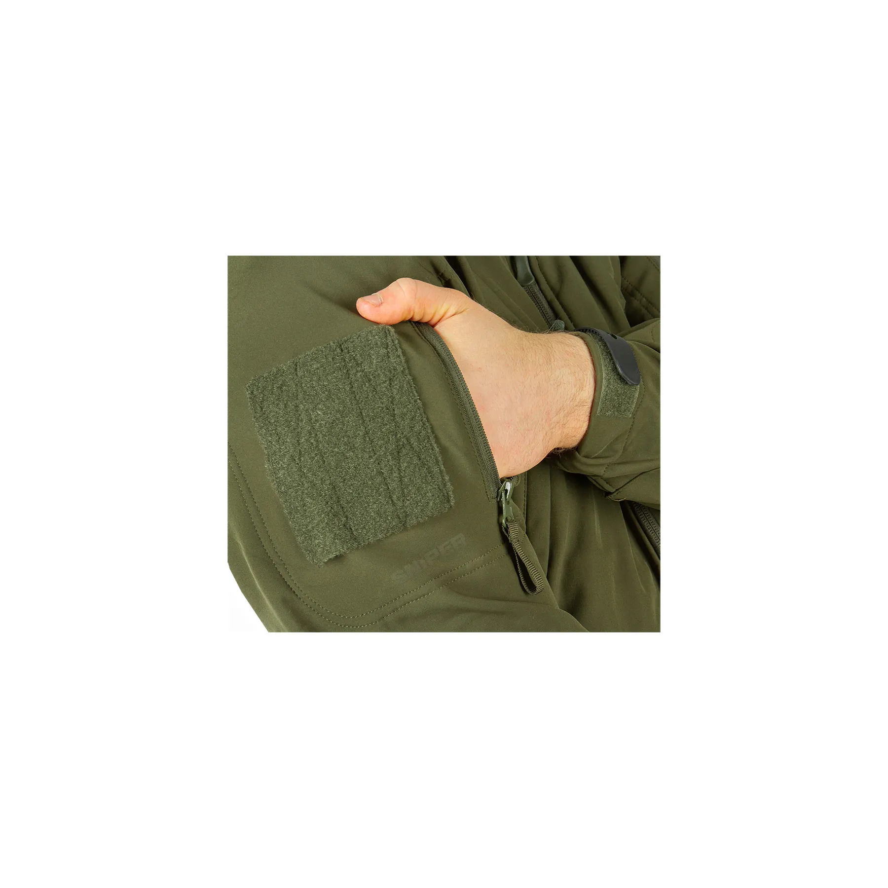 Soft Shell Jacket Tactical, OD