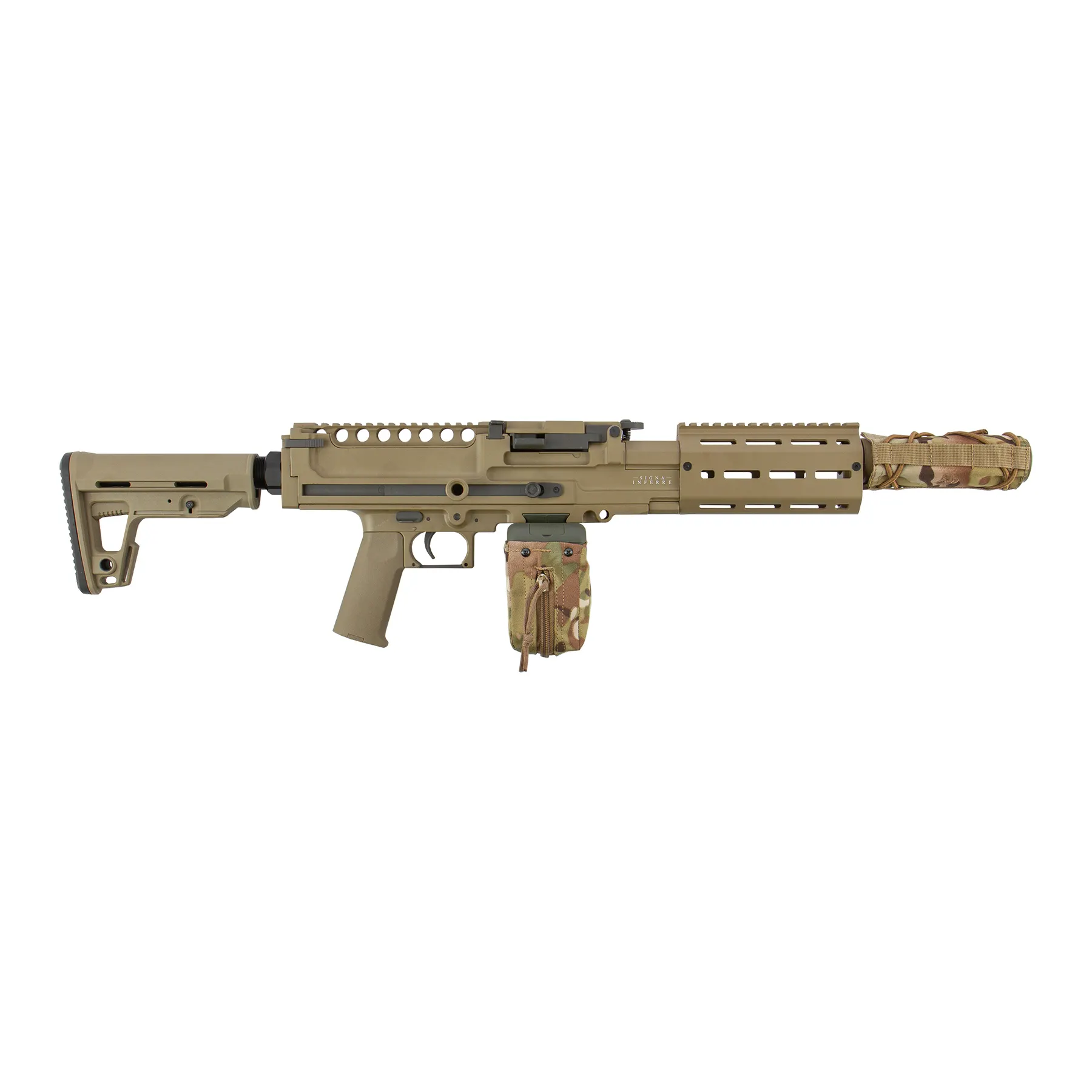 Secutor Aquila VII LMG, Tan < 0,5 Joule Softair Gewehr
