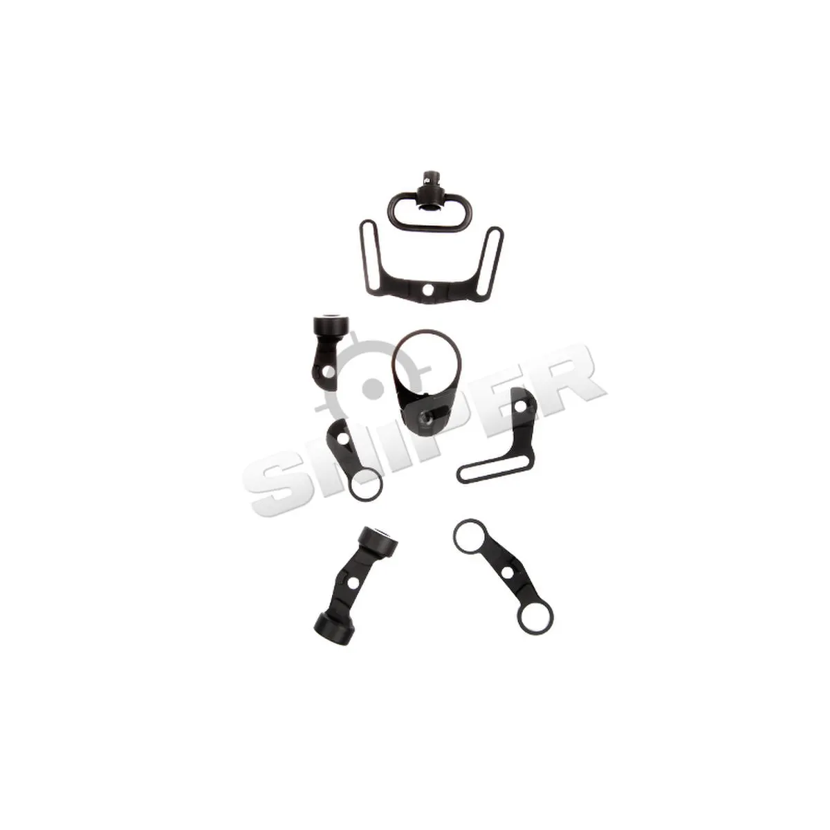 Multi-Function Sling Swivel für (S)AEG M4,black