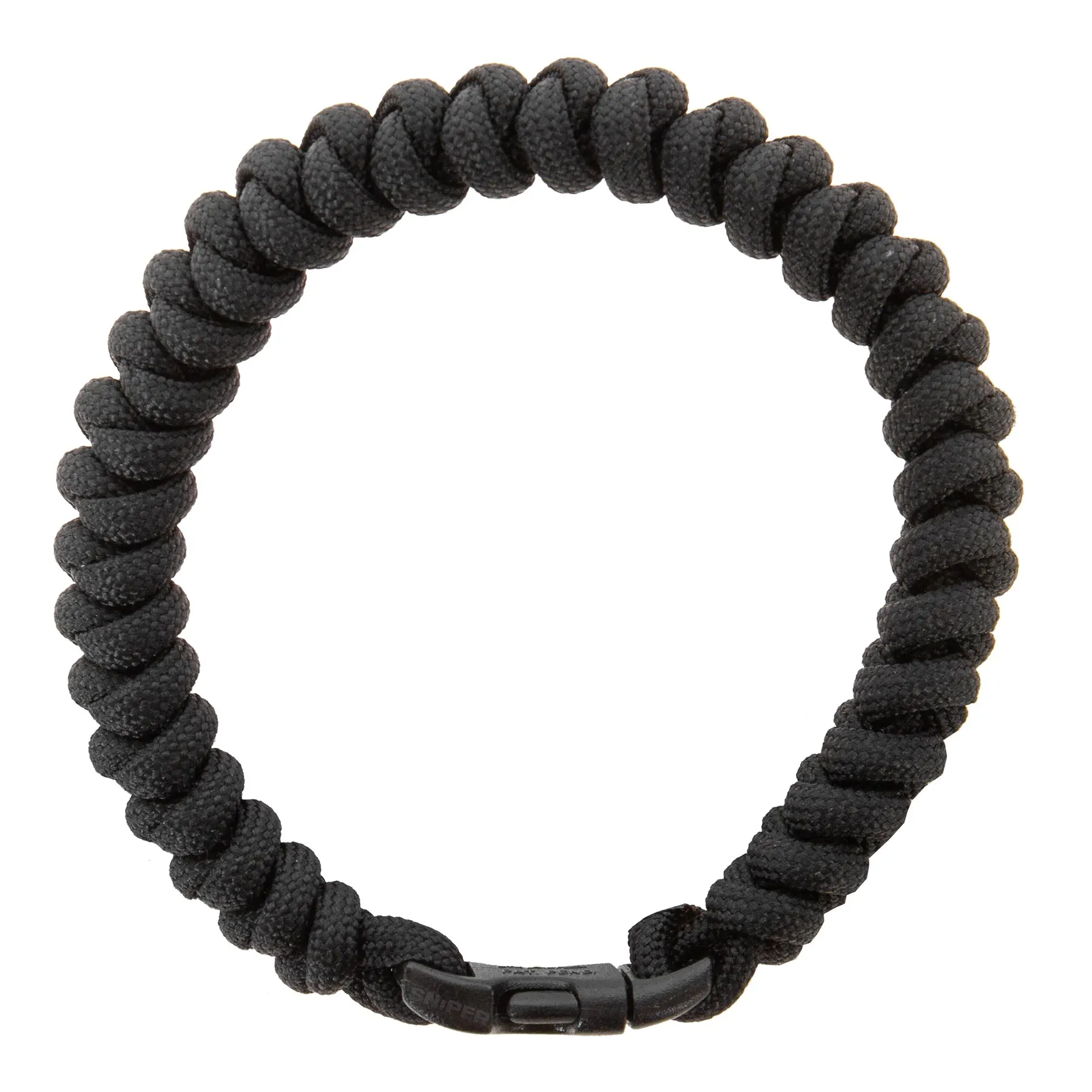 Mil-Spec Paracord Armband, Black Mil-Spec Paracord Armband, Black