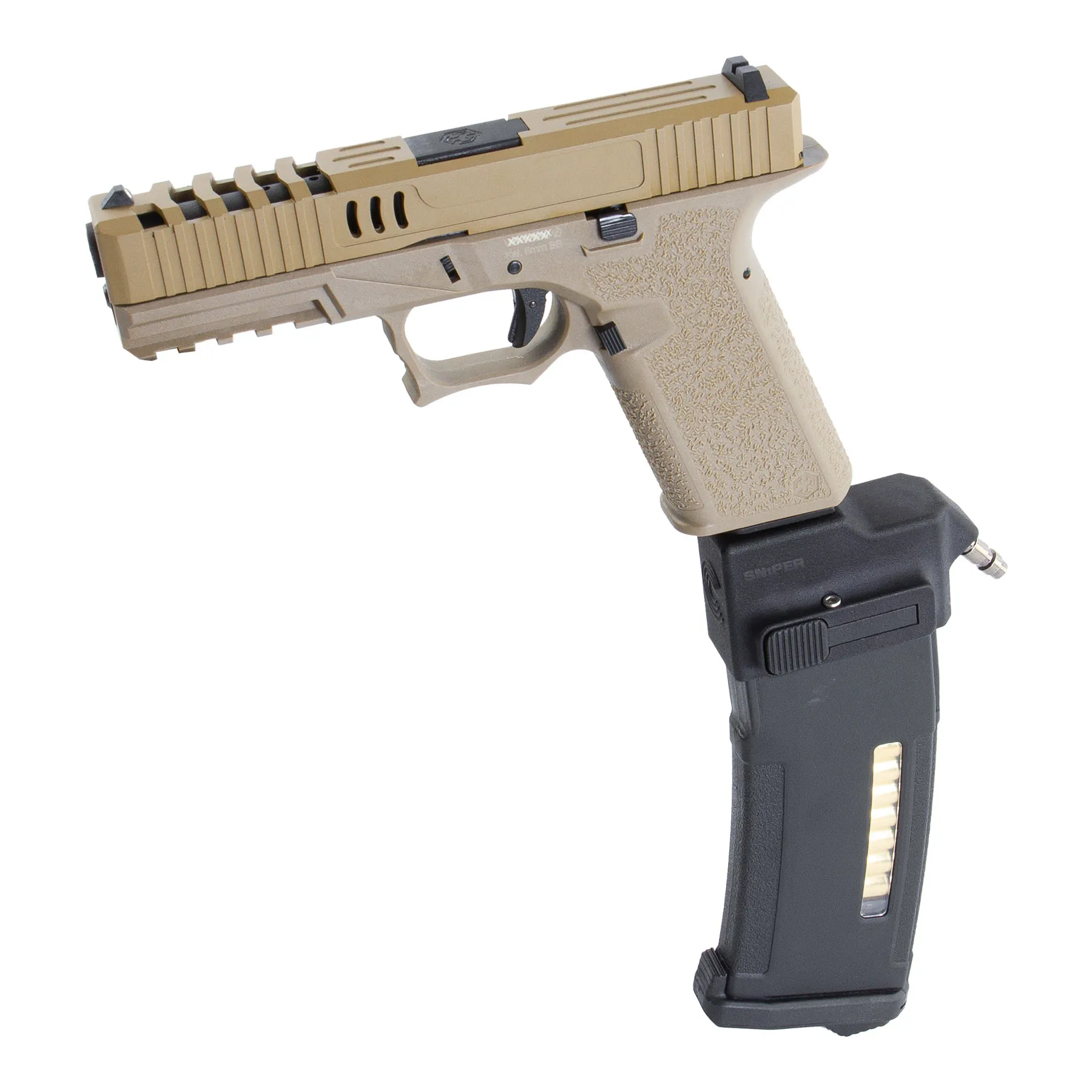 SAC Custom VX7 Mod.2 HPA US Softair Pistole, FDE