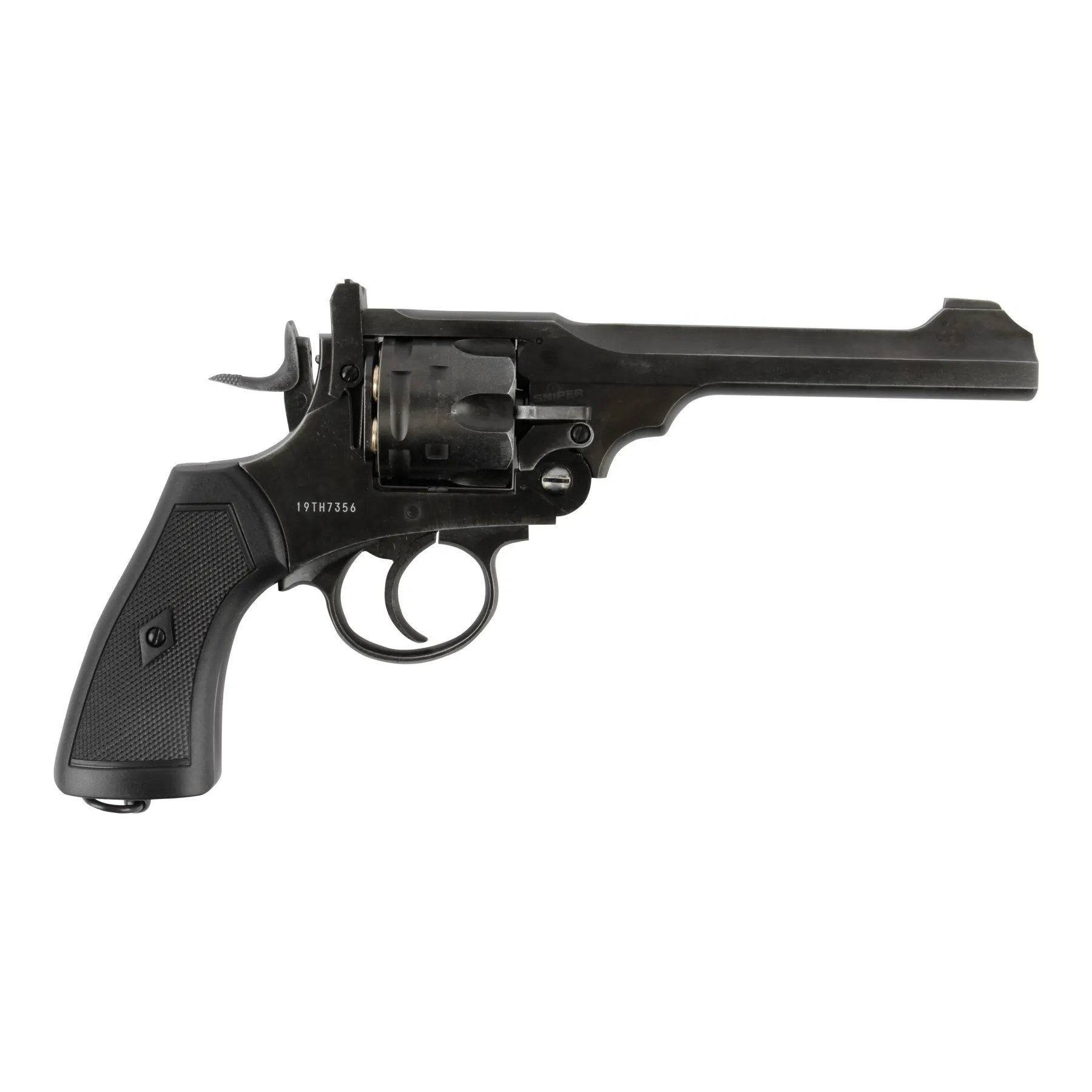 Webley MKIV. 455 Revolver, Aged