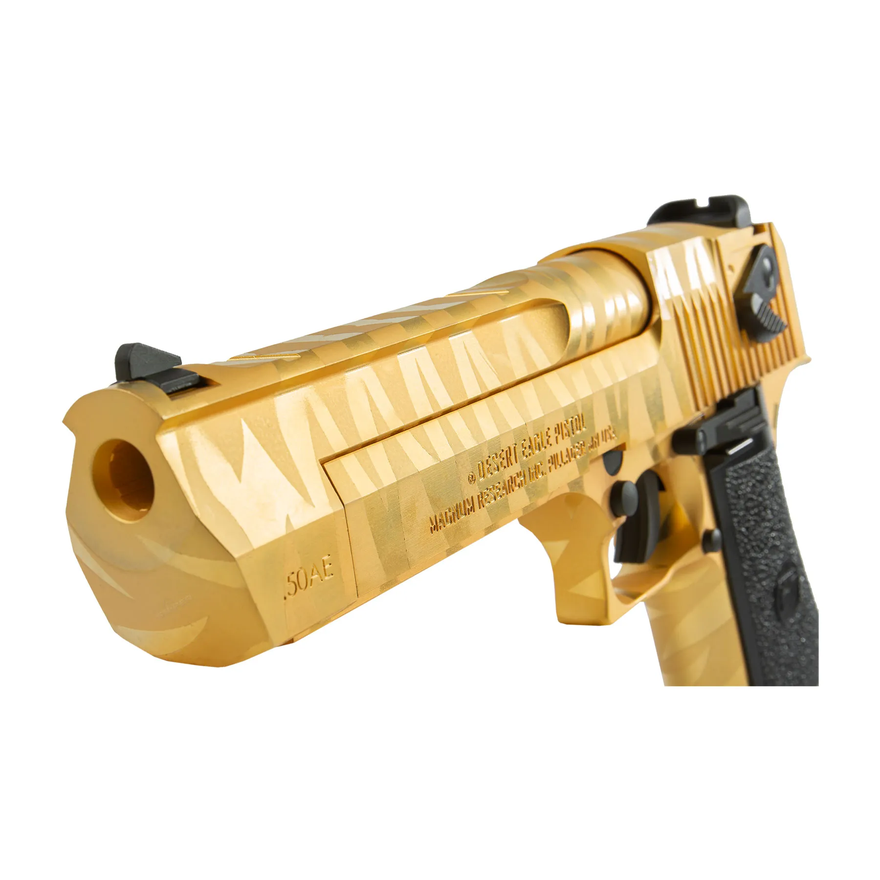 Desert Eagle .50 AE Tiger Stripe Gold, GBB