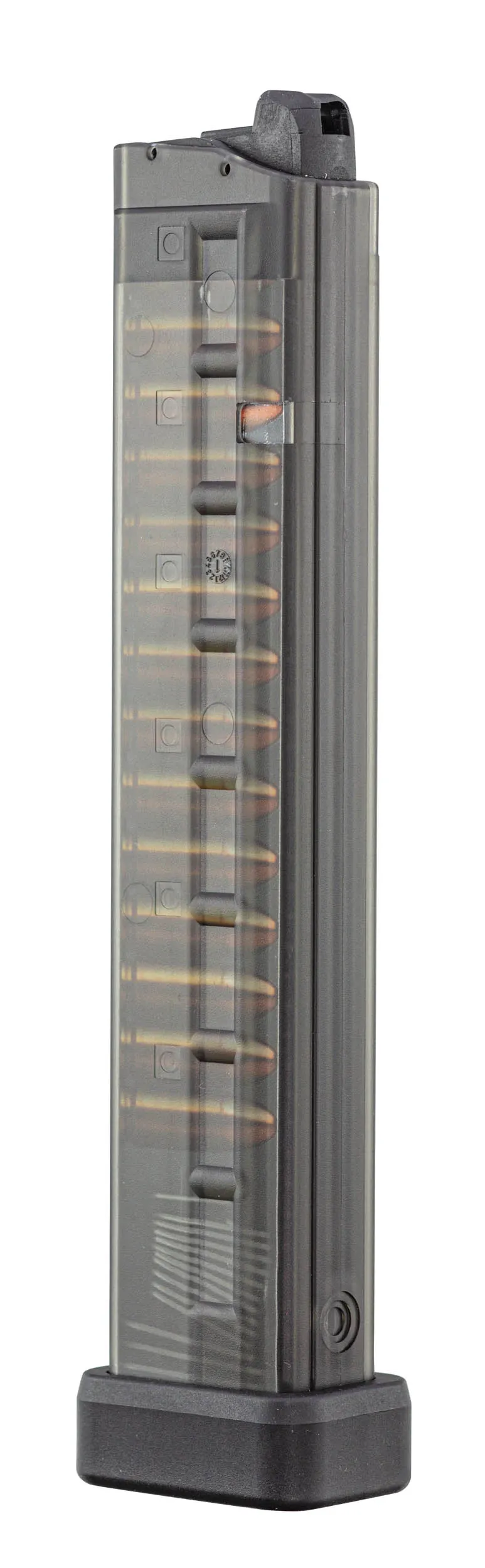Maruyama SCW-9 Pro Double Mag Submachine GBB Gun, Black