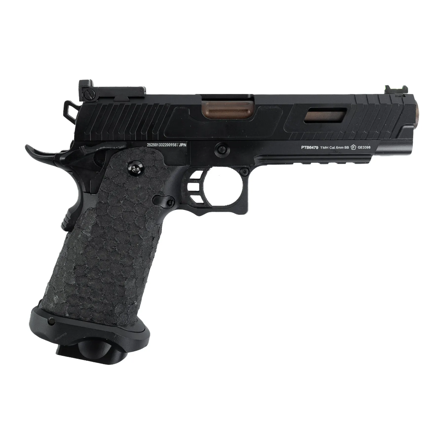 Golden Eagle Tactical Ported Hi-Capa GBB, Black