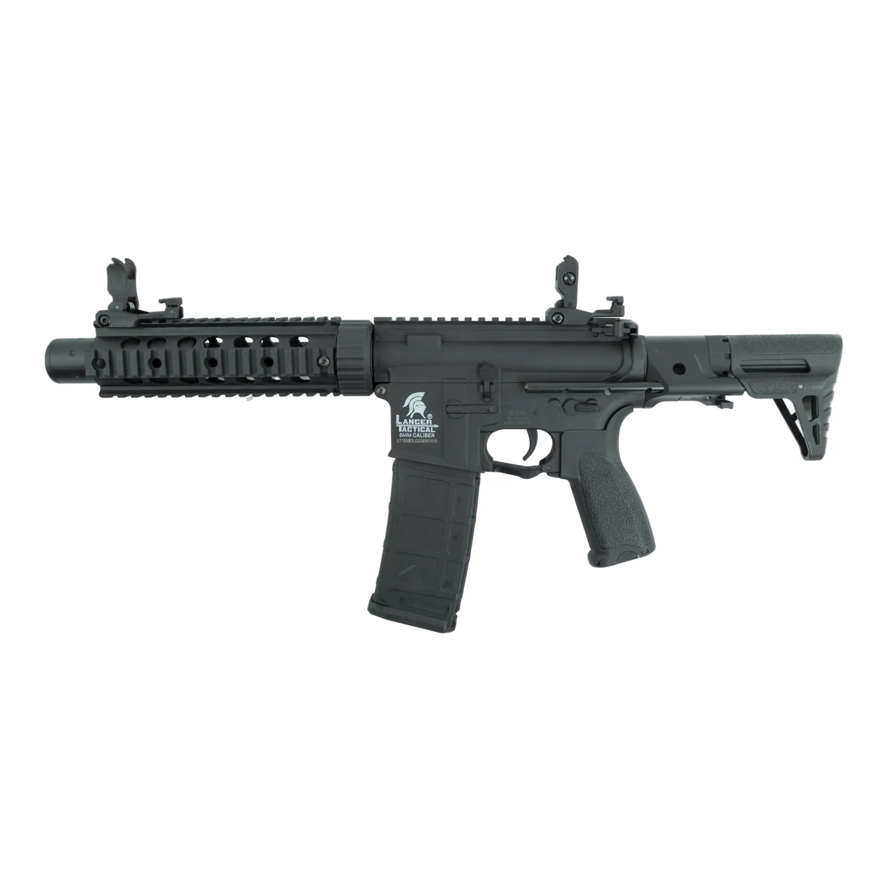 Lancer LT-15 Gen2 M4 PDW (S)AEG, Black