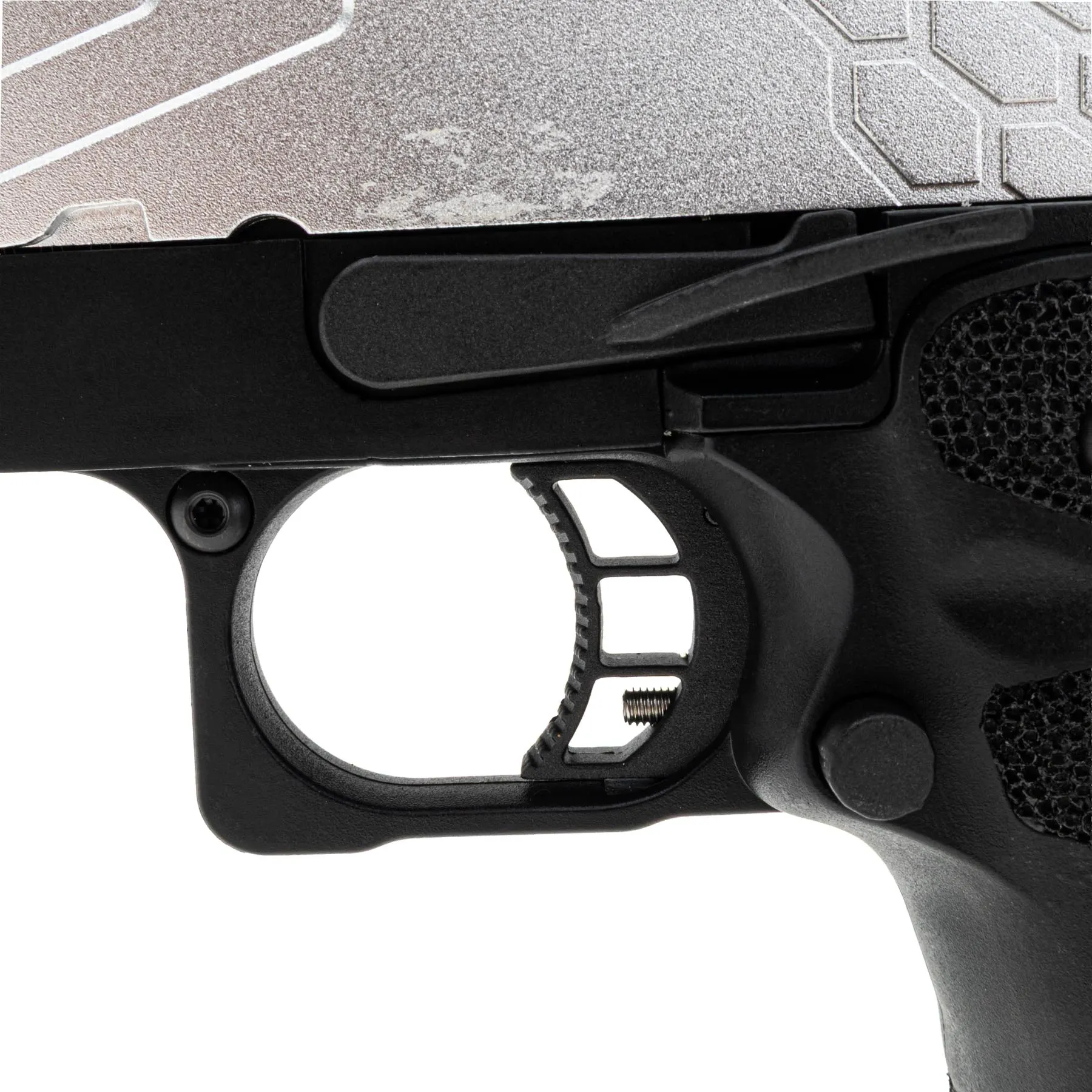 Lancer Tactical LTX-7B Stryk RMR Hi-Capa GBB Softairpistole, Silver