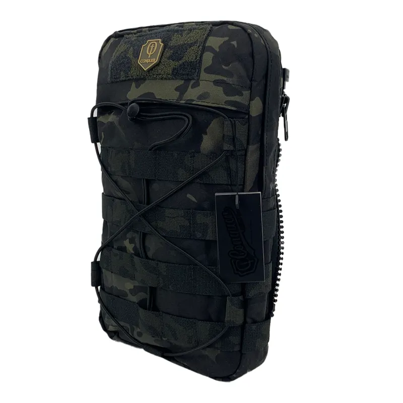 Conquer MT ZIP Backpack, Black Camo