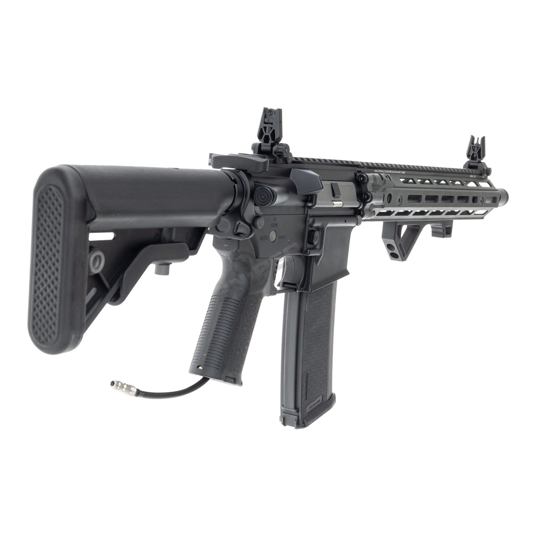 SAC x Wolverine SA-E28 14,5" RIS III HPA, Steel Gray