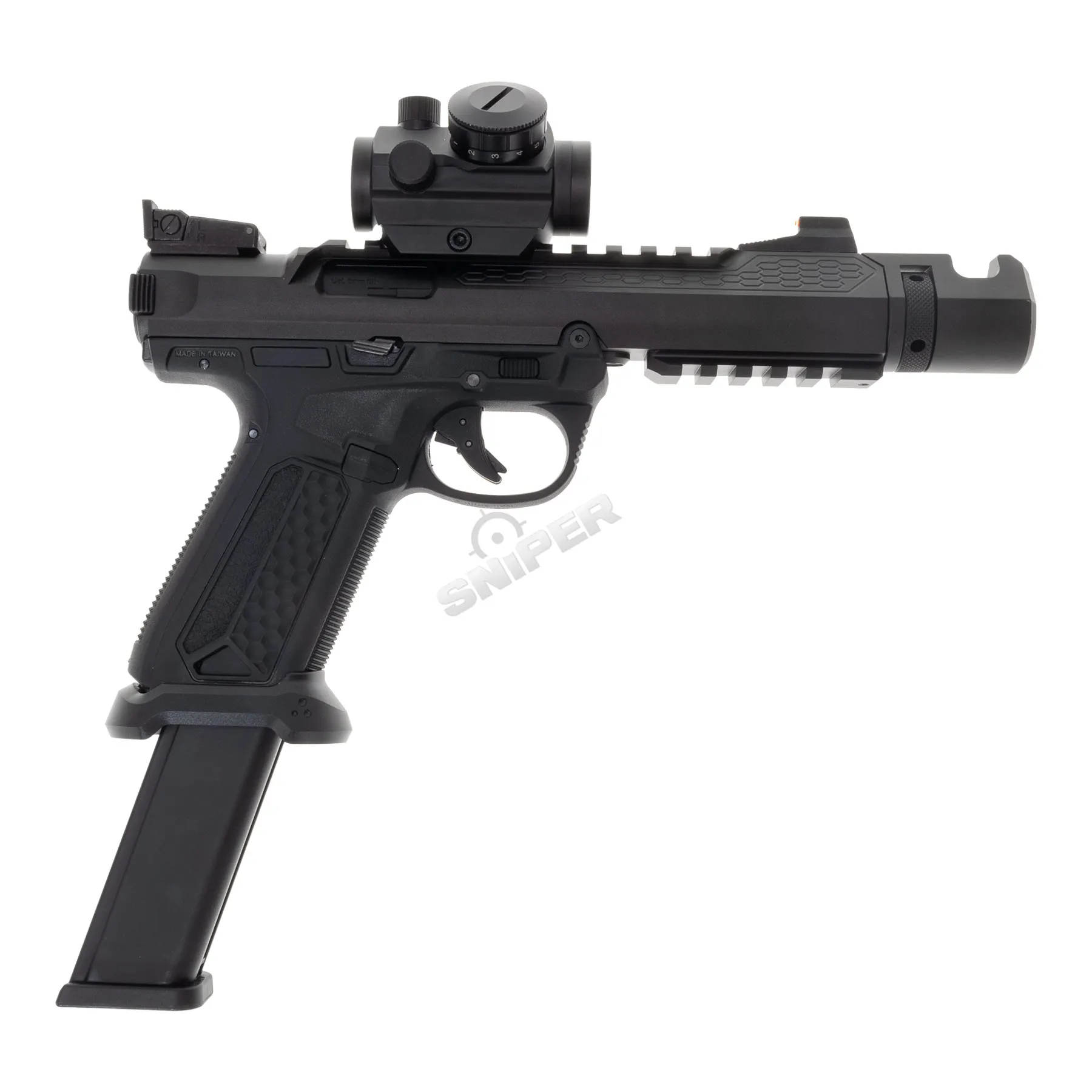 Prep my Airsoft #3 - Action Army AAP 01 Assassin GBB Softair Pistole, Black