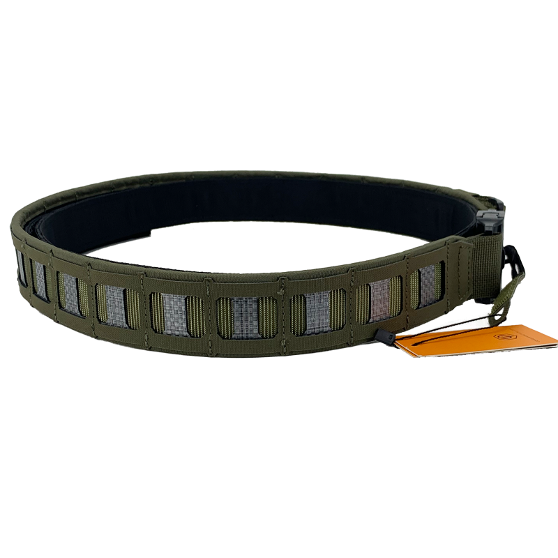 Conquer Tegris MQR Combat Belt, Ranger Green