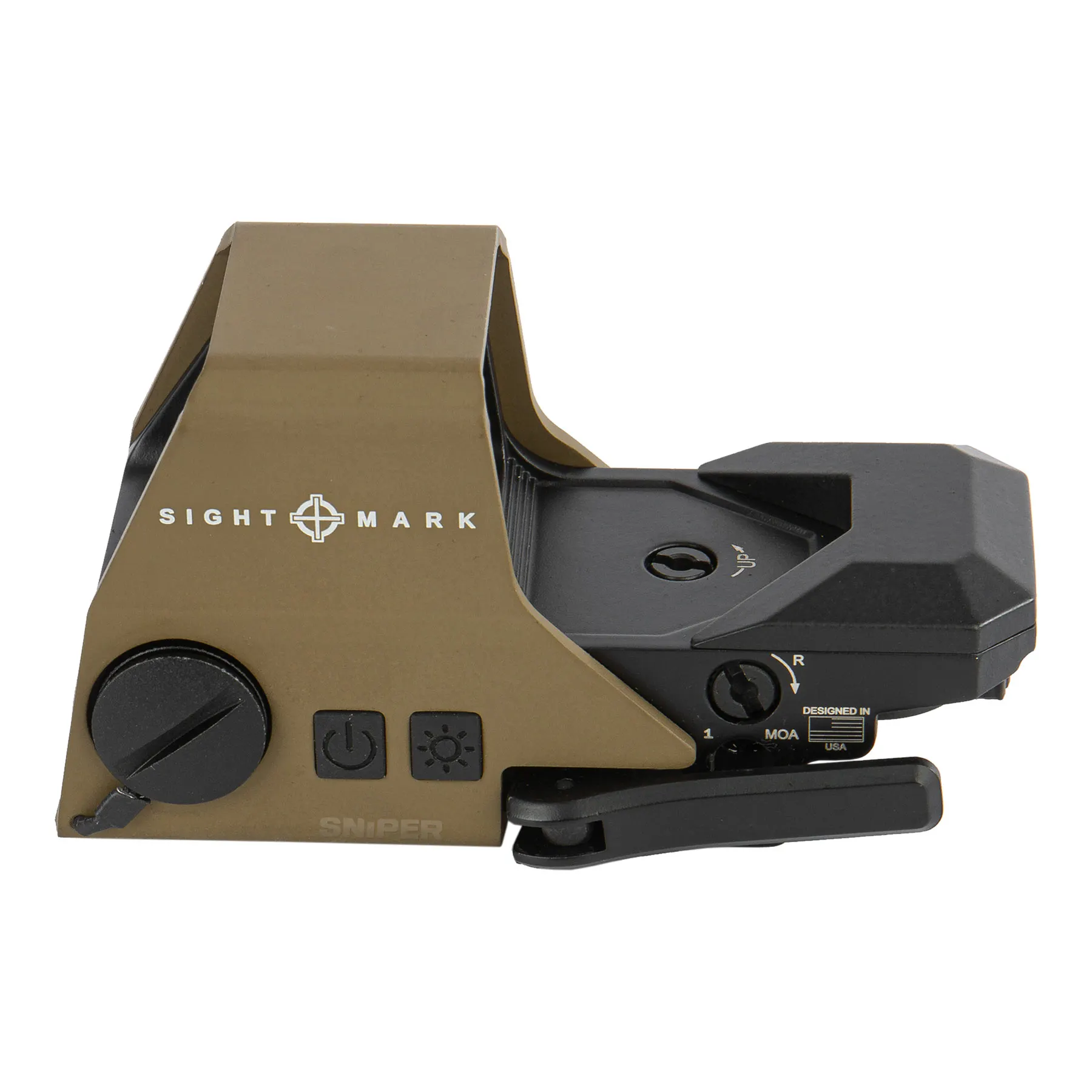 Ultra Shot R-Spec Red Dot Visier, Dark Earth