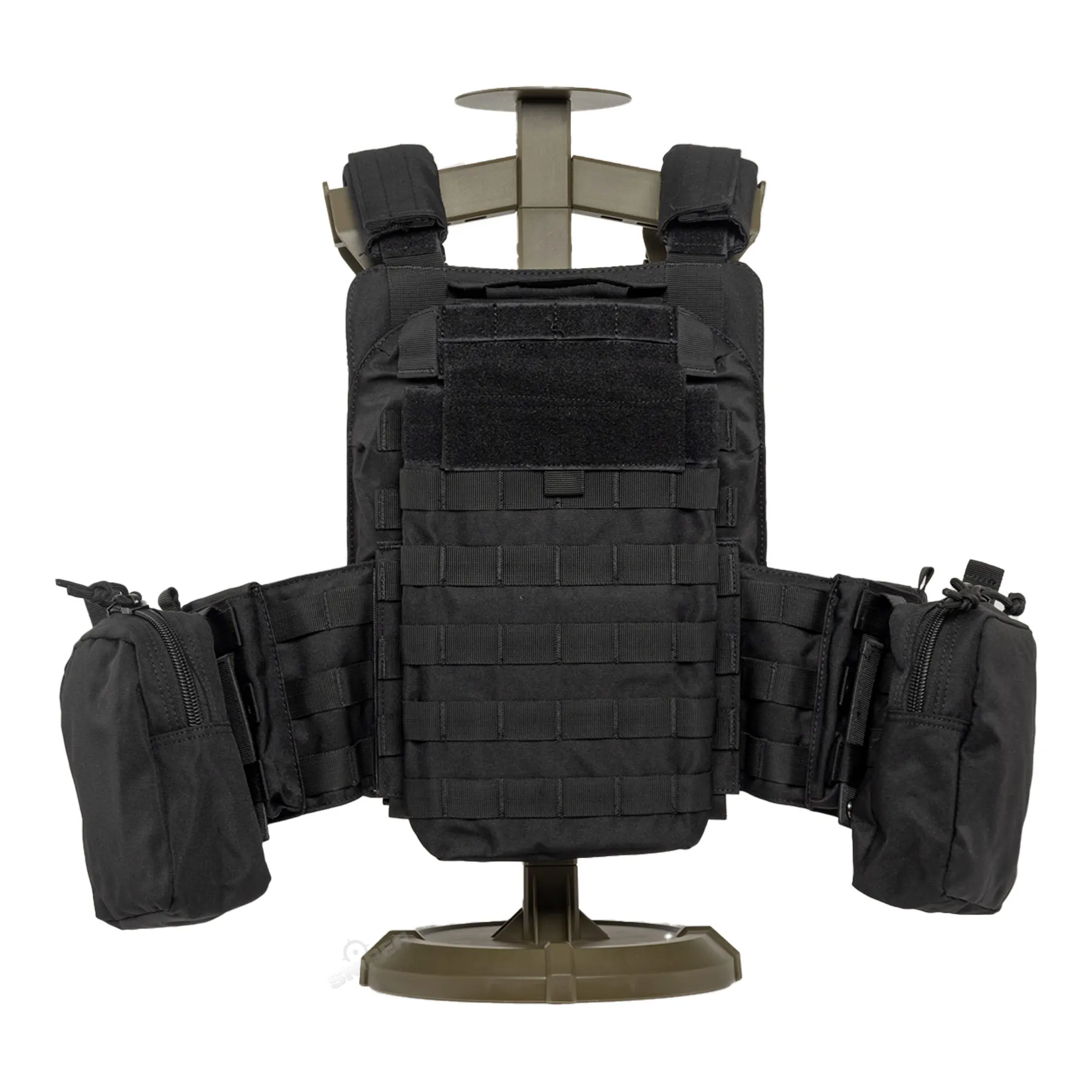 Reapo XXL Big Size Plattenträger, Black