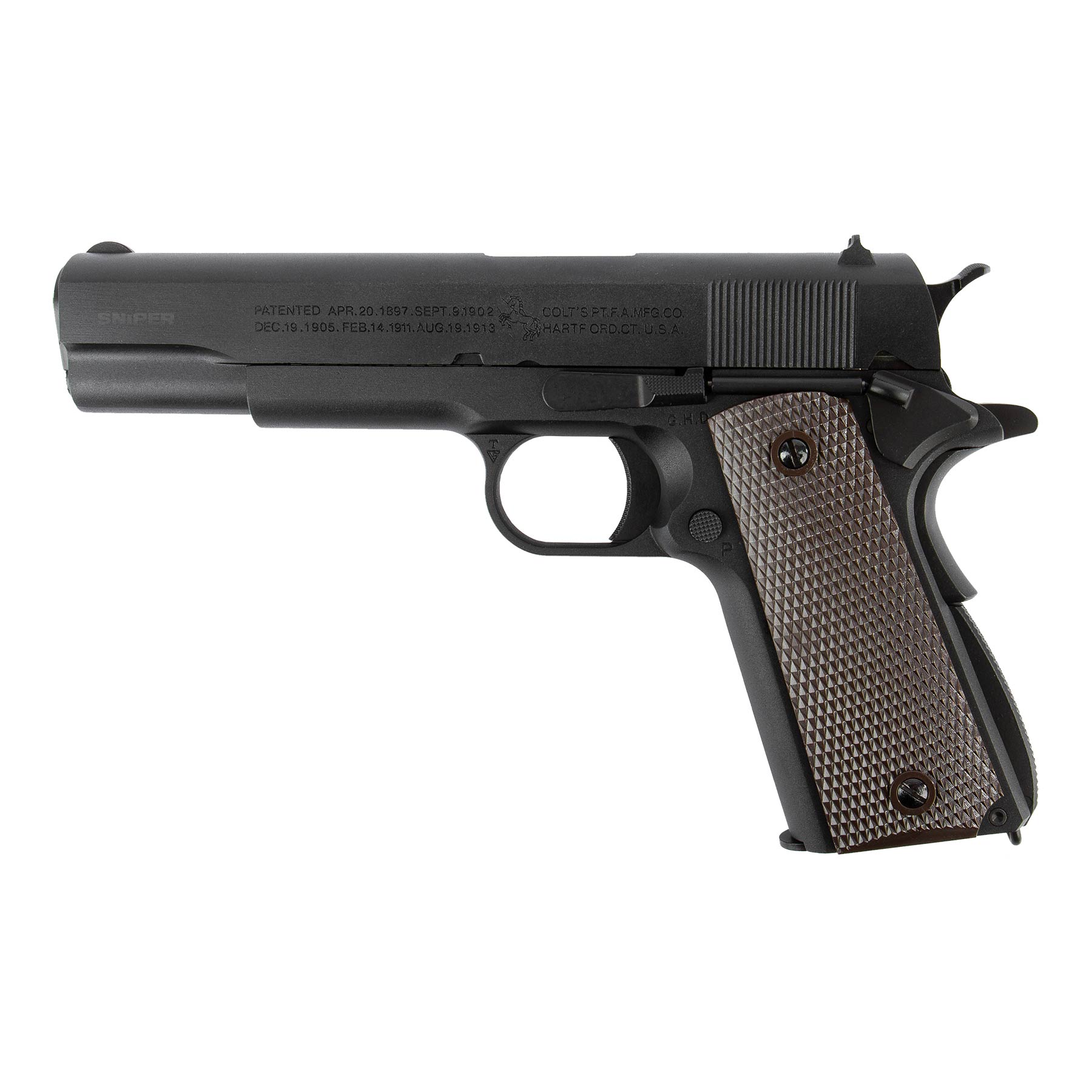 Colt M1911 A1 GBB, Black
