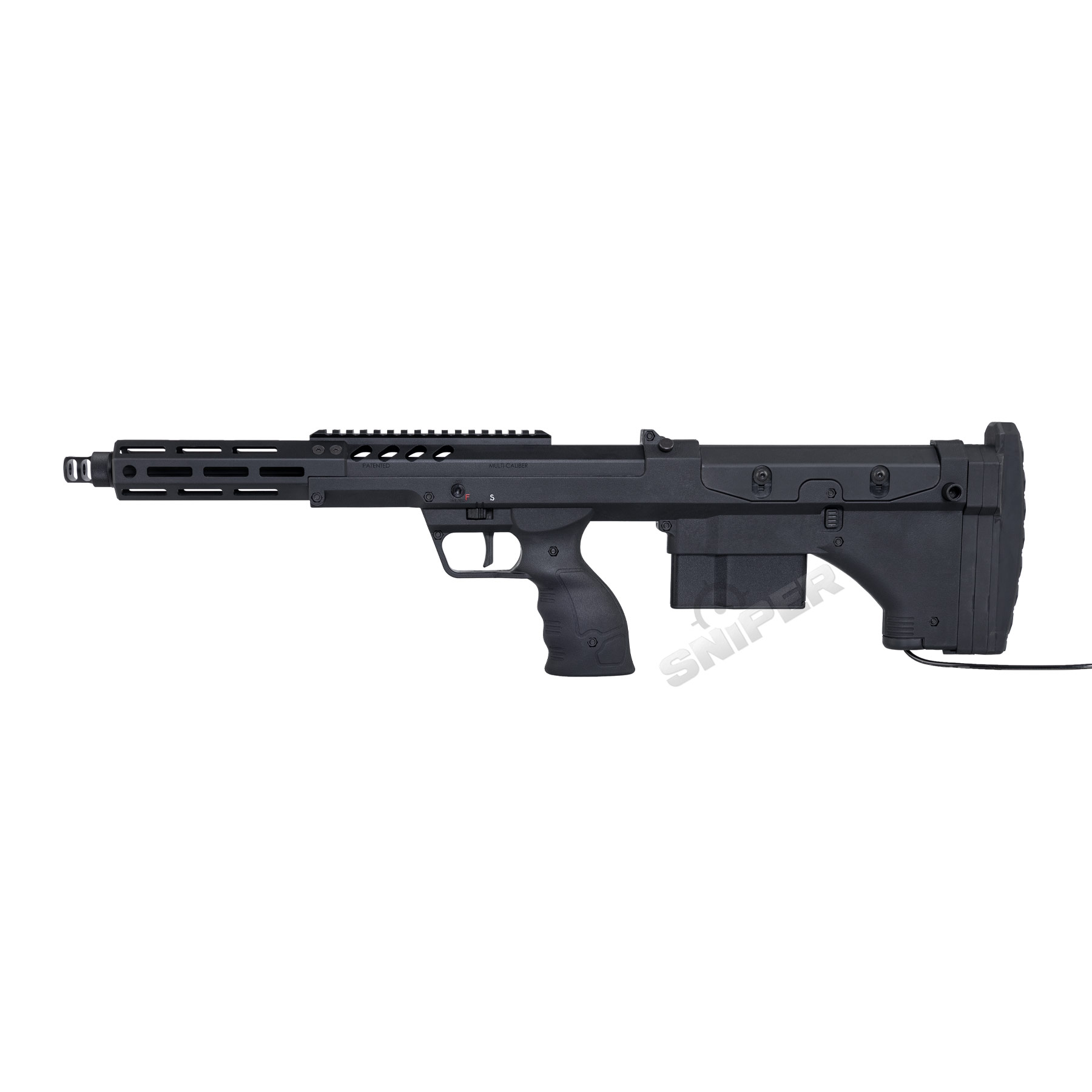 SAC x Mancraft Silverback SRS A2/M2 16 inch, Black