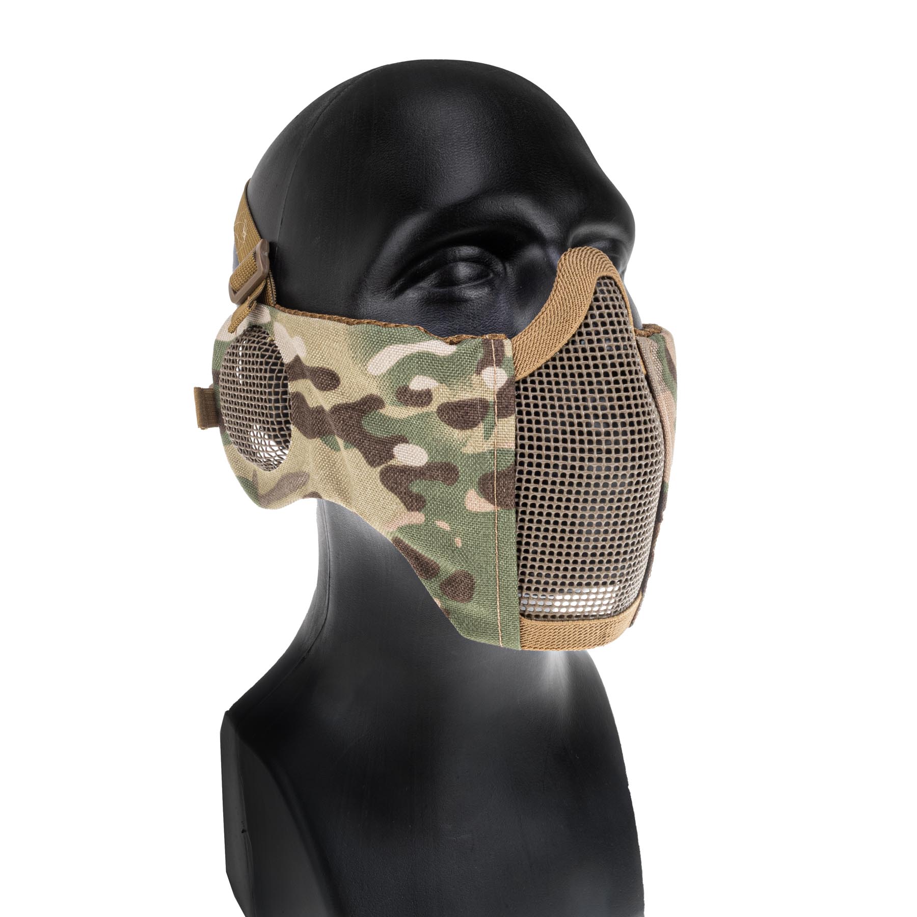 Reapo Mesh Face Mask w/ Ear Protection, Camo